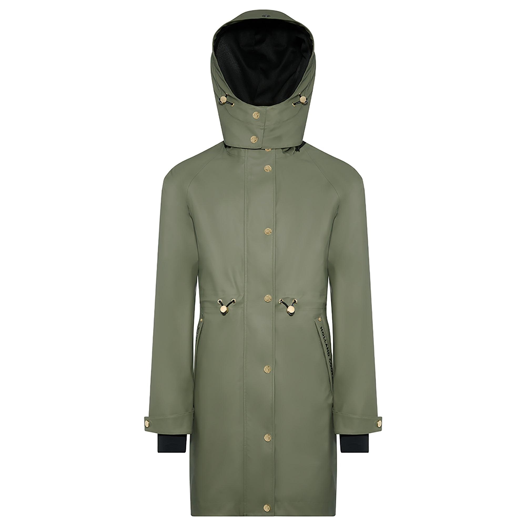 Product image 1 of 12 of Holland Cooper Women's Chartwell Rain Parka - Sage