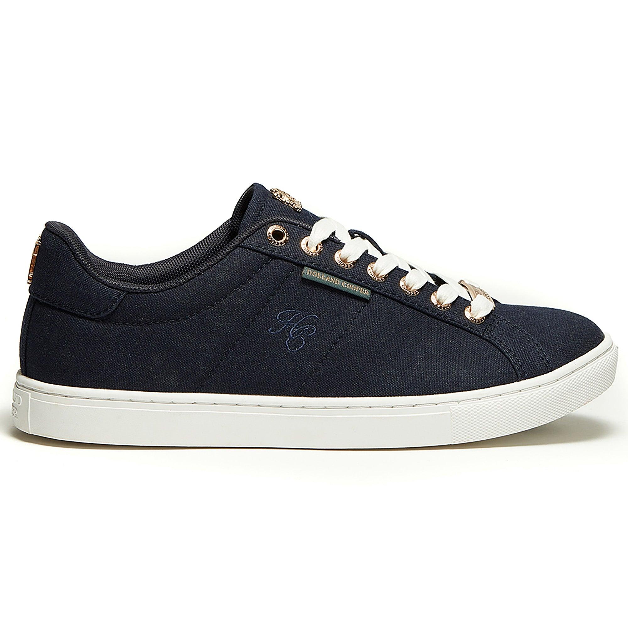 Product image 1 of 12 of Holland Cooper Women's Chelsea Court Trainers - Ink Navy
