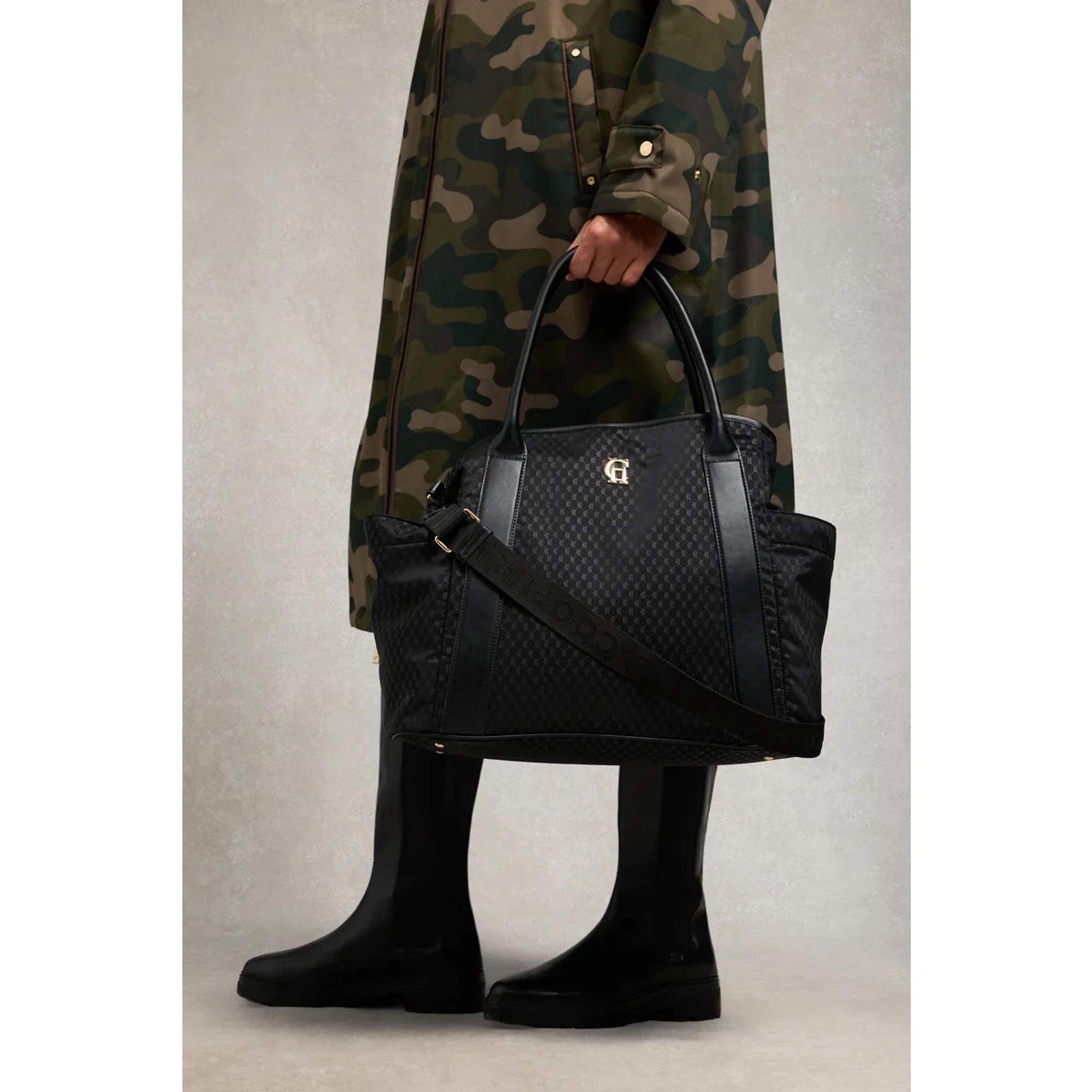 Product image 2 of 8 of Holland Cooper Women's Cheltenham Tote Bag - Black Monogram