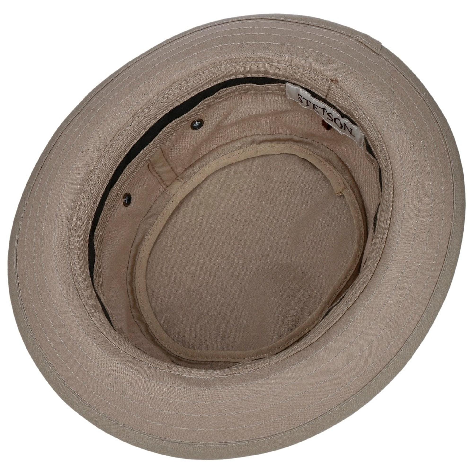 Product image 3 of 4 of Stetson Classic Band Pork Pie Cloth Hat - Beige