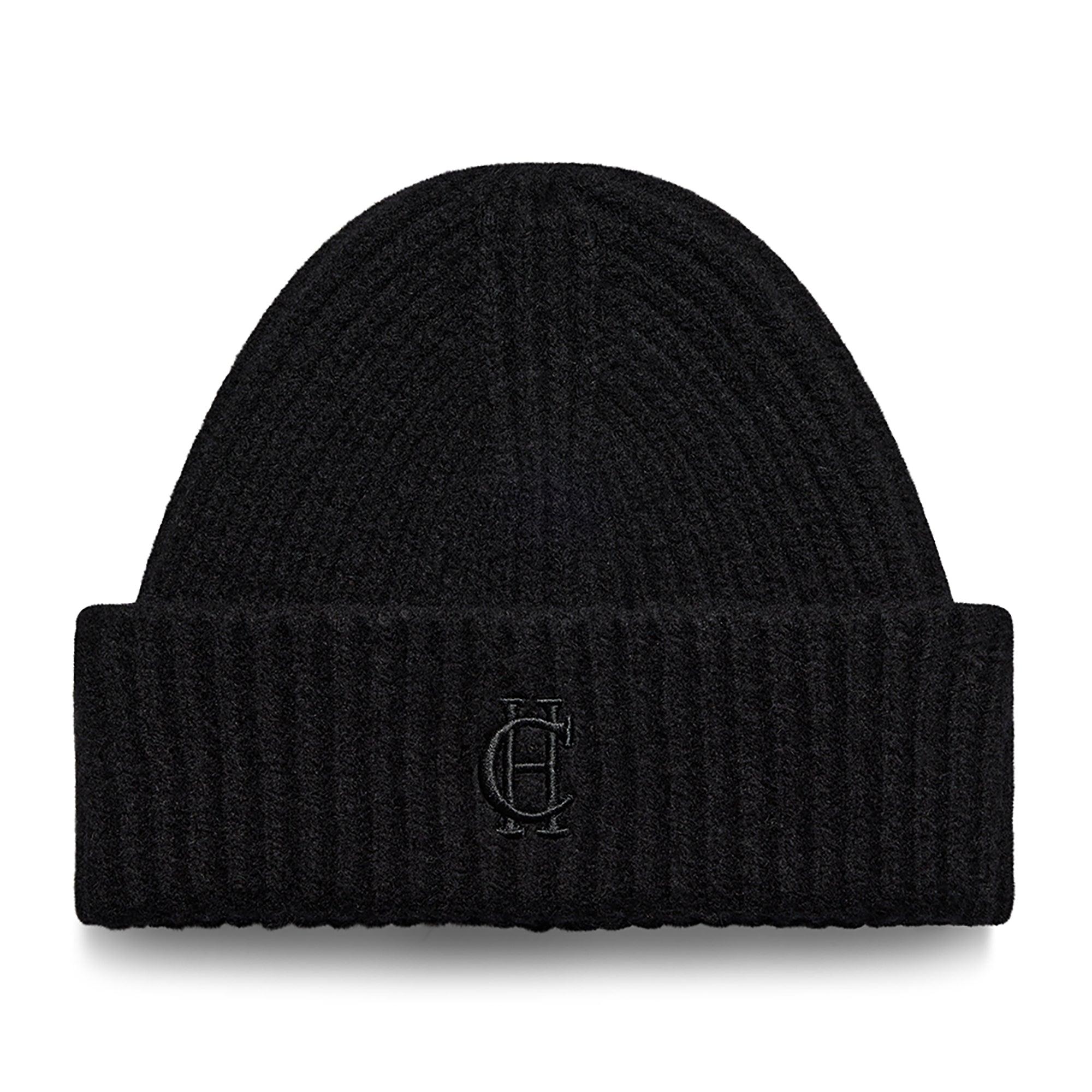 Product image 1 of 4 of Holland Cooper Classic Embroidered Beanie - Black