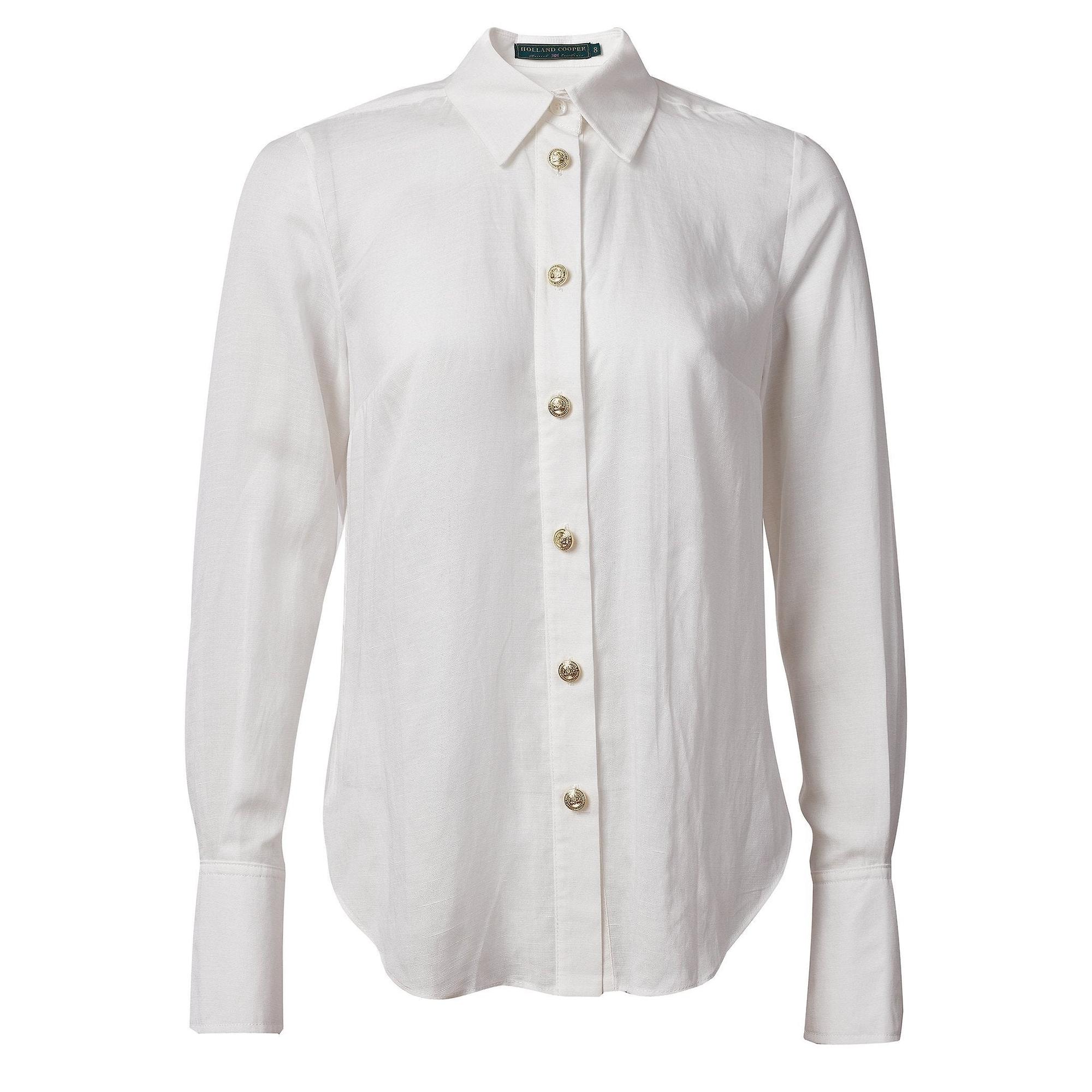 Product image 1 of 9 of Holland Cooper Women's Classic Shirt - White