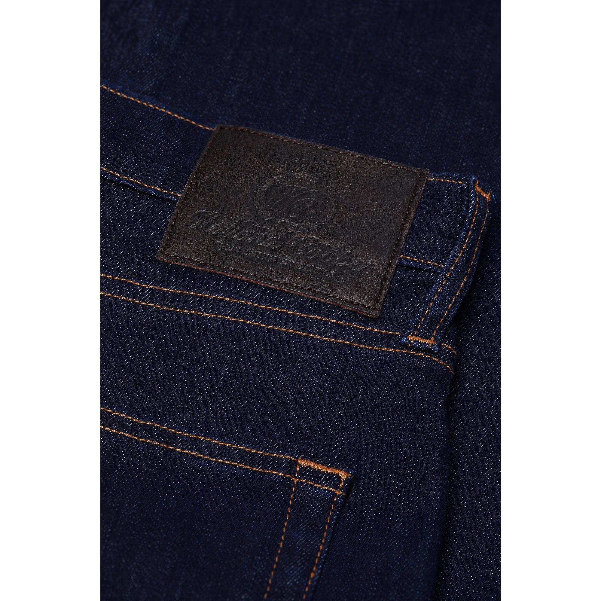 Product image 7 of 8 of Holland Cooper Men's Classic Straight Jeans - Dark Indigo