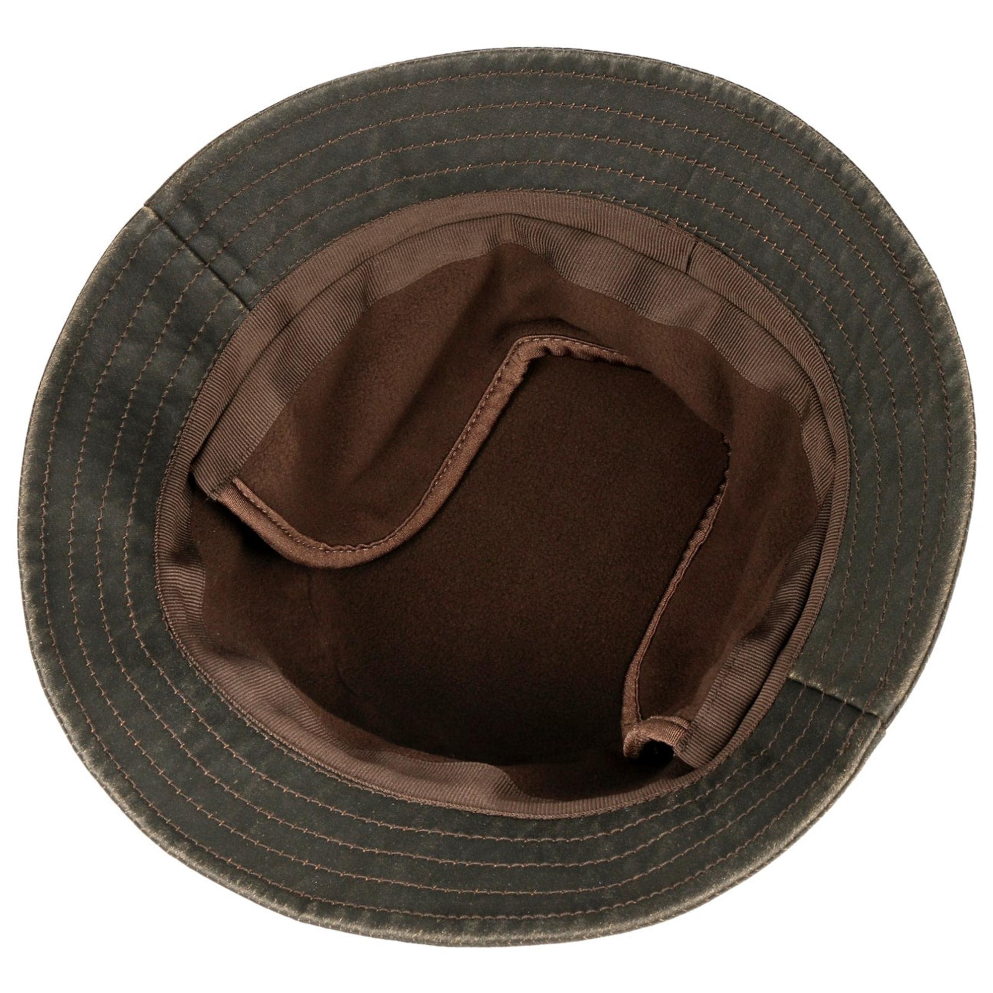 Product image 3 of 6 of Stetson Cloth Bucket Hat with Ear Flaps - Brown