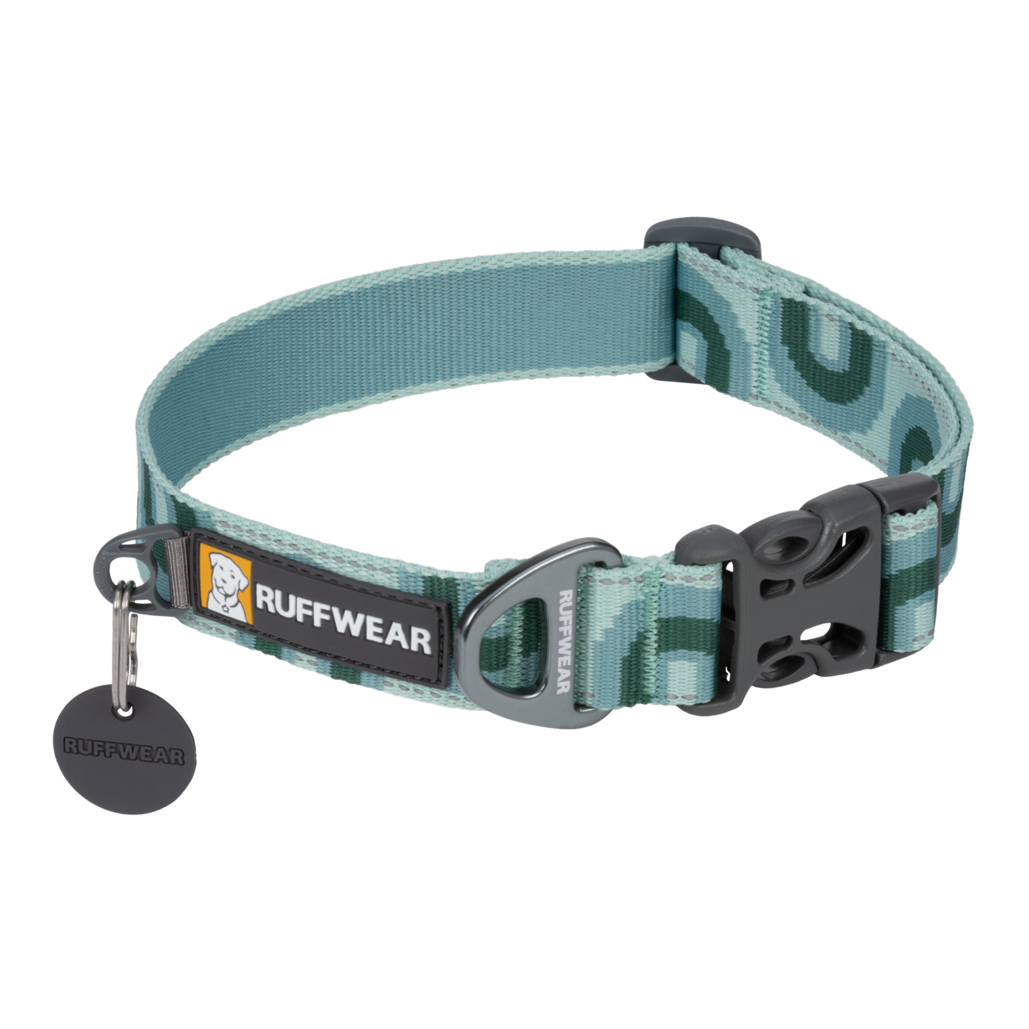 Product image 1 of 7 of RUFFWEAR Crag Reflective Dog Collar - Grassy Oxbow