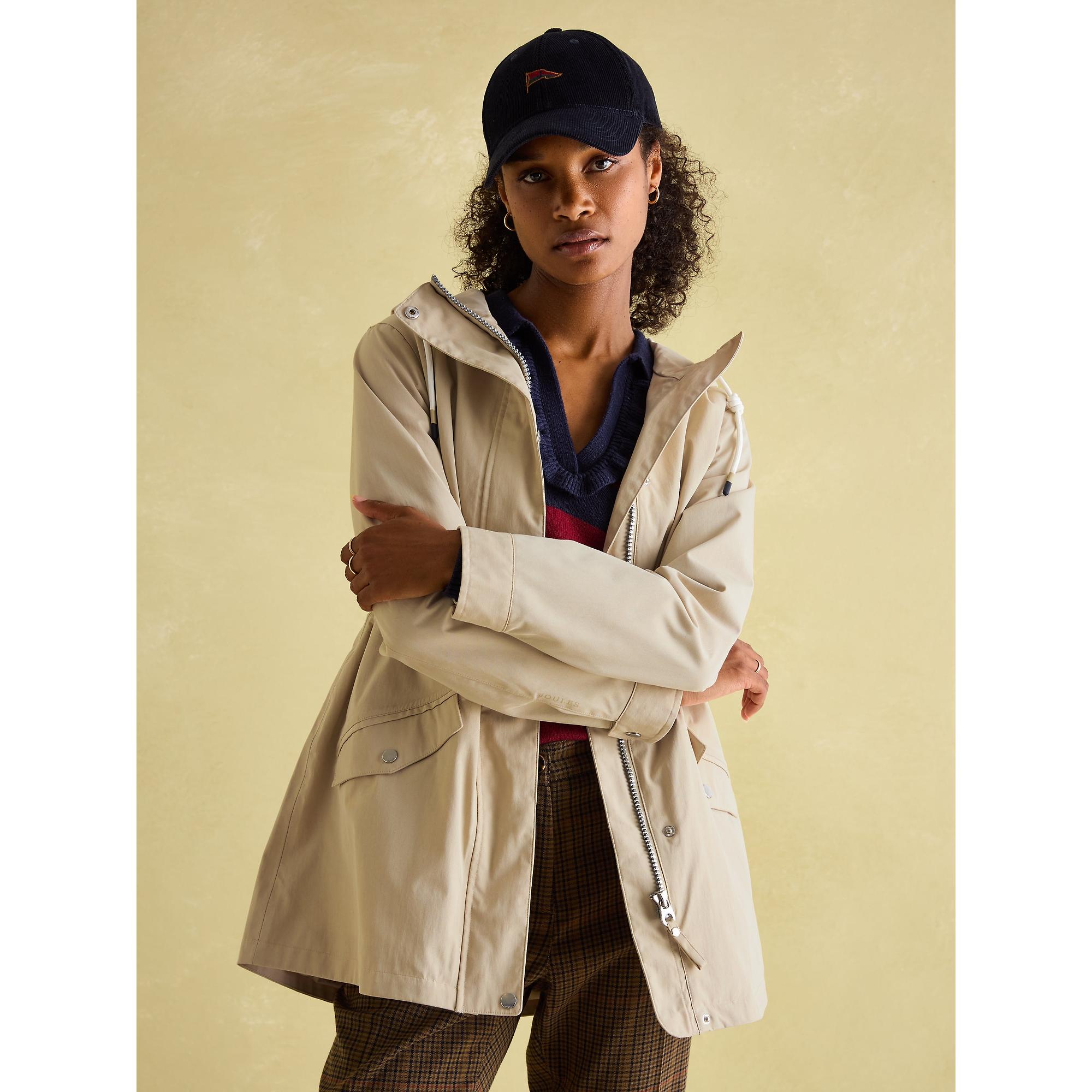Product image 11 of 14 of Joules Women's Portwell Waterproof Raincoat - Neutral