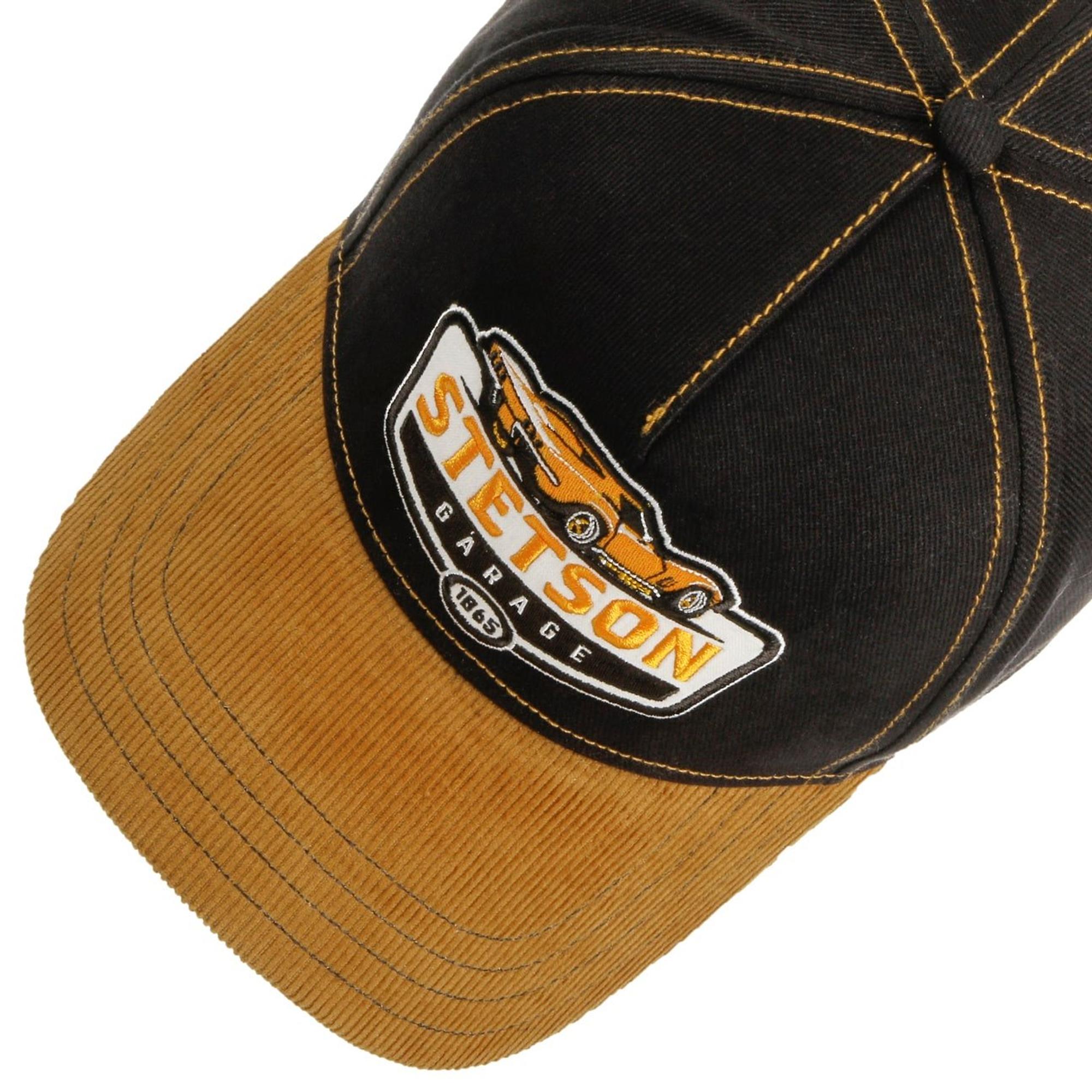 Product image 2 of 5 of Stetson Cord Peak Garage Trucker Cap - Yellow/Black