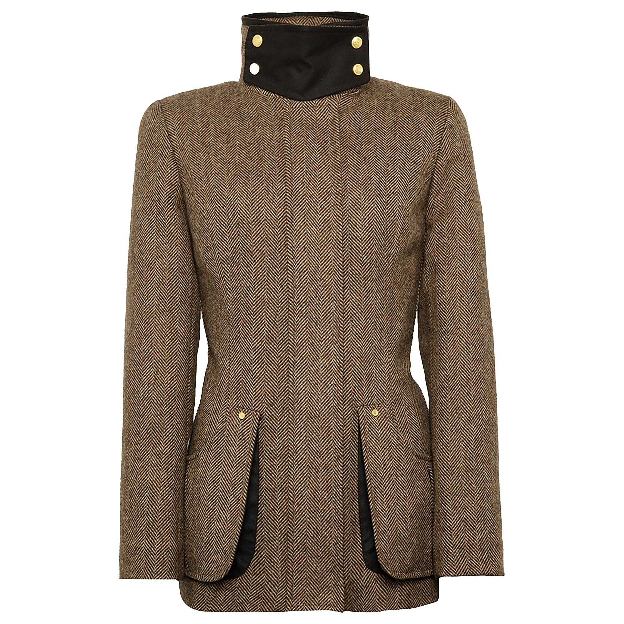 Product image 1 of 12 of Holland Cooper Women's Country Classic Jacket - Large Scale Brown Herringbone
