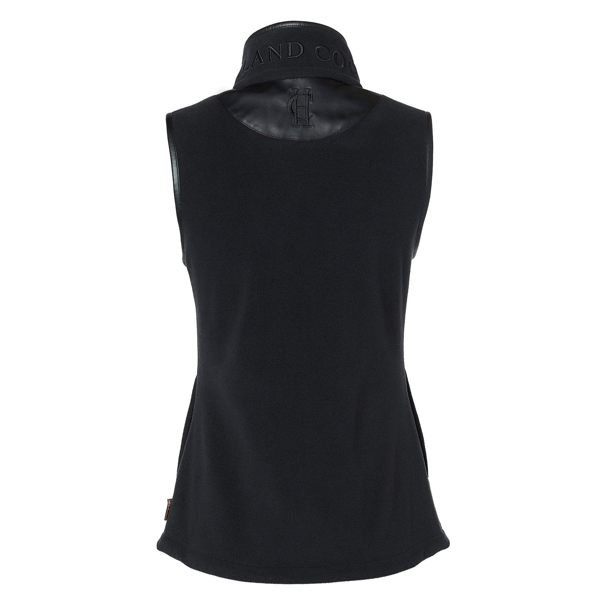 Product image 5 of 7 of Holland Cooper Women's Country Fleece Gilet - Black