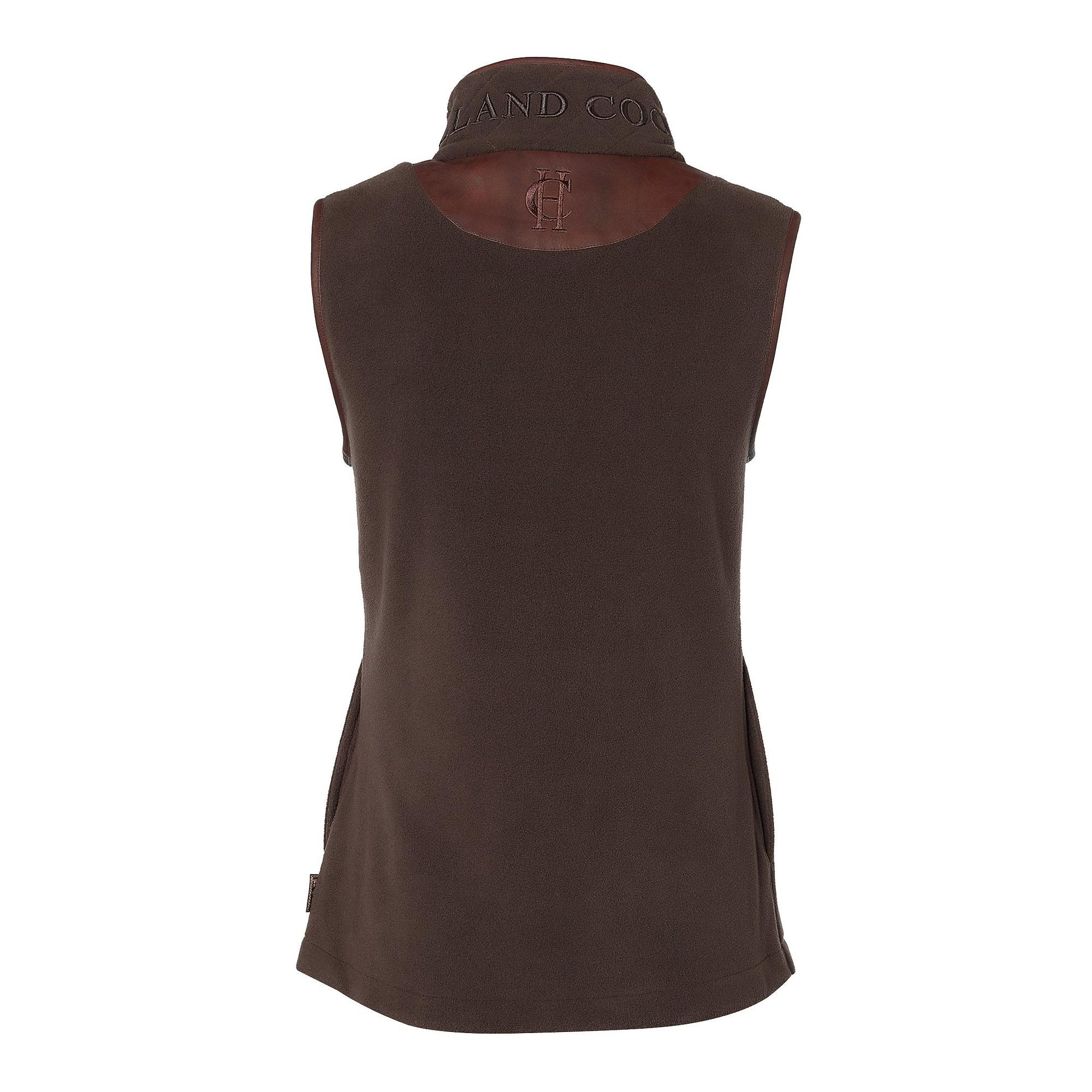Product image 2 of 9 of Holland Cooper Women's Country Fleece Gilet - Chocolate