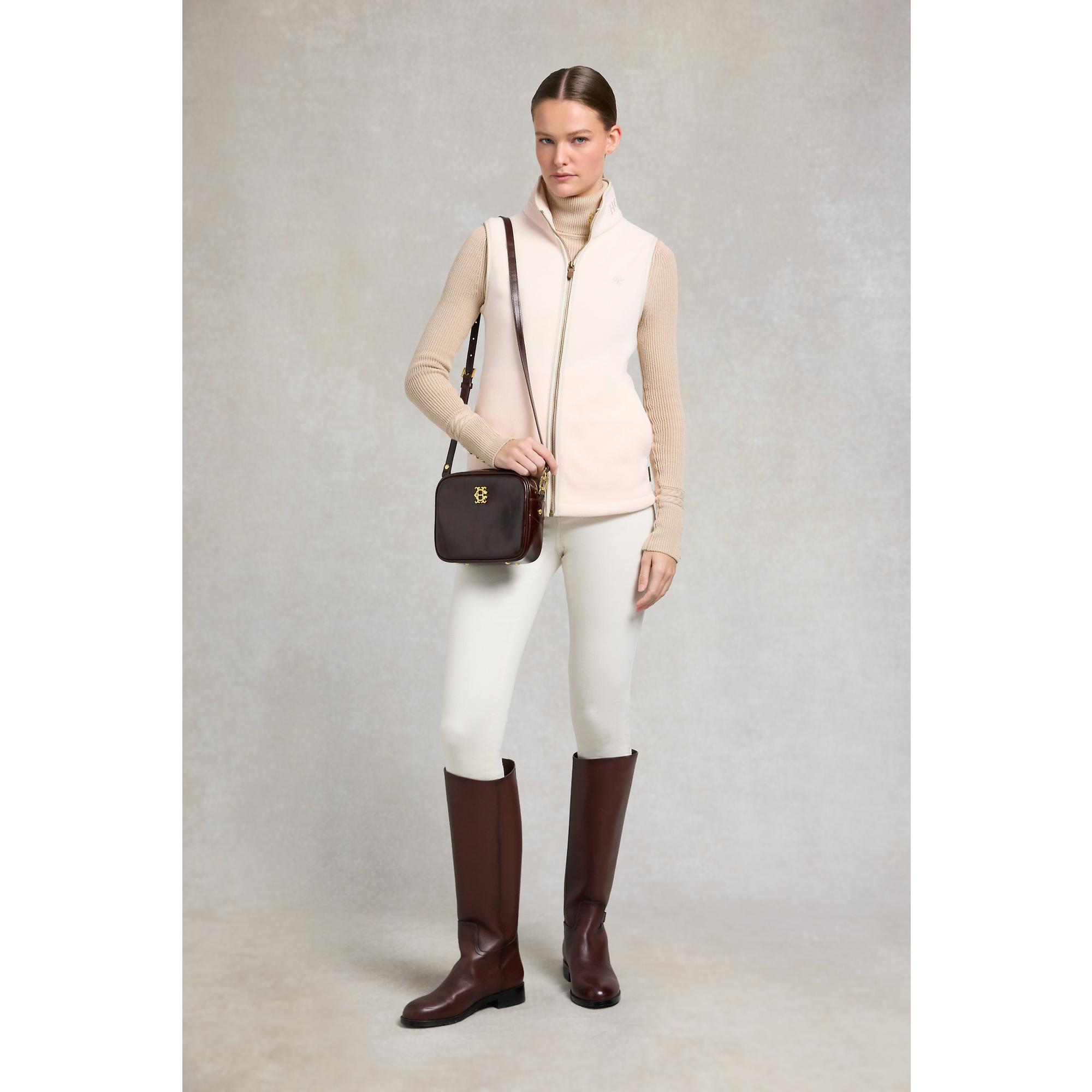 Product image 3 of 8 of Holland Cooper Women's Country Fleece Gilet - Palest Pink