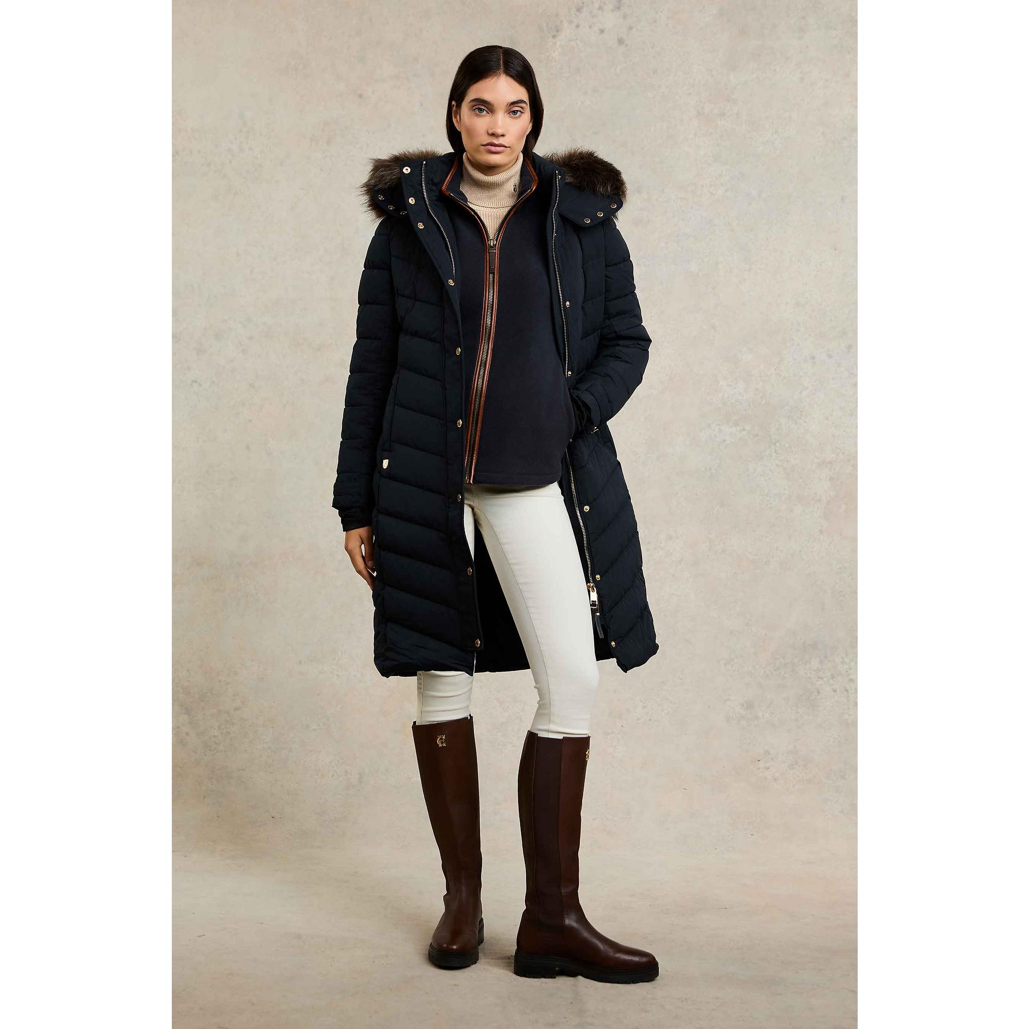 Product image 3 of 10 of Holland Cooper Women's Country Fleece Gilet - Ink Navy