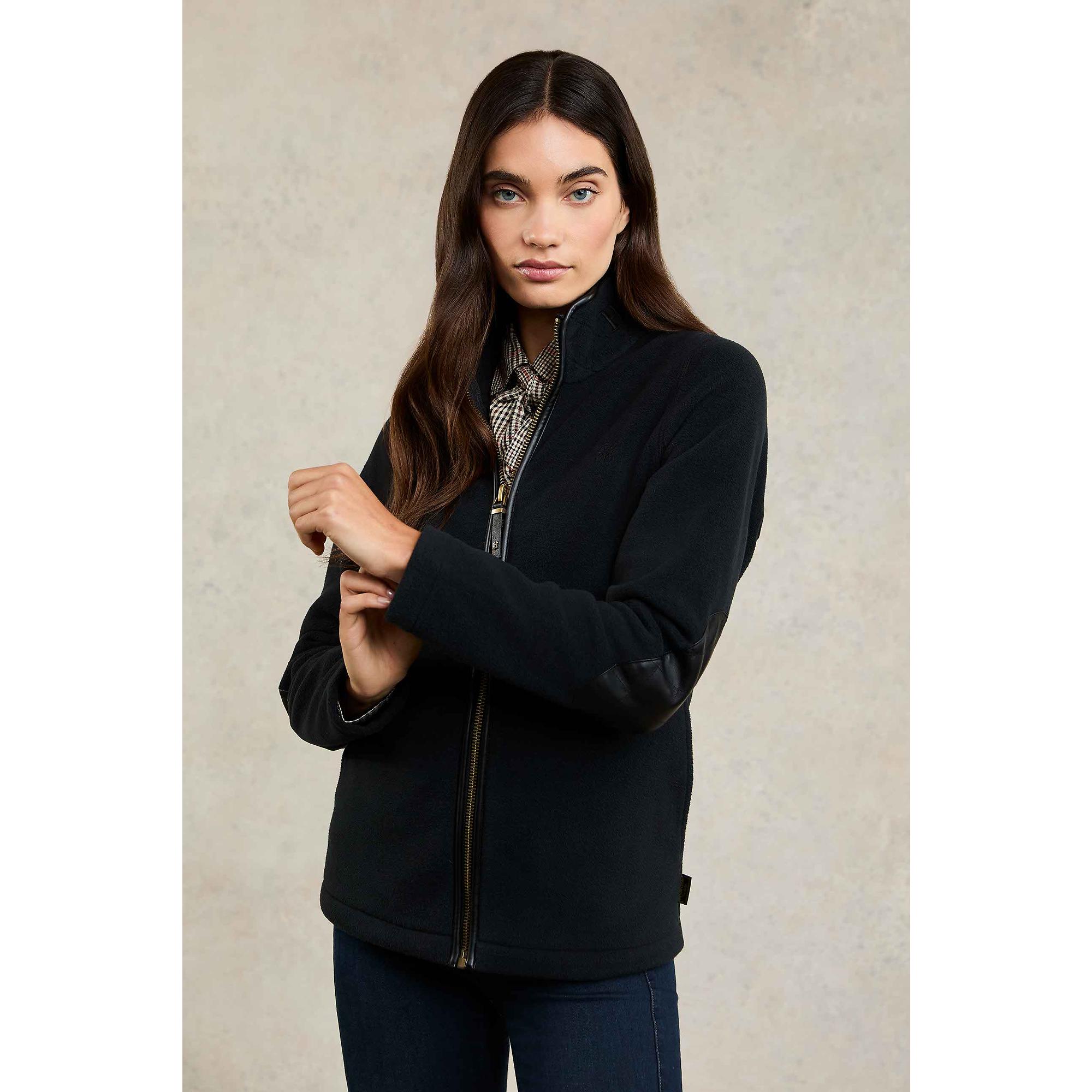 Product image 4 of 8 of Holland Cooper Women's Country Fleece Jacket - Black