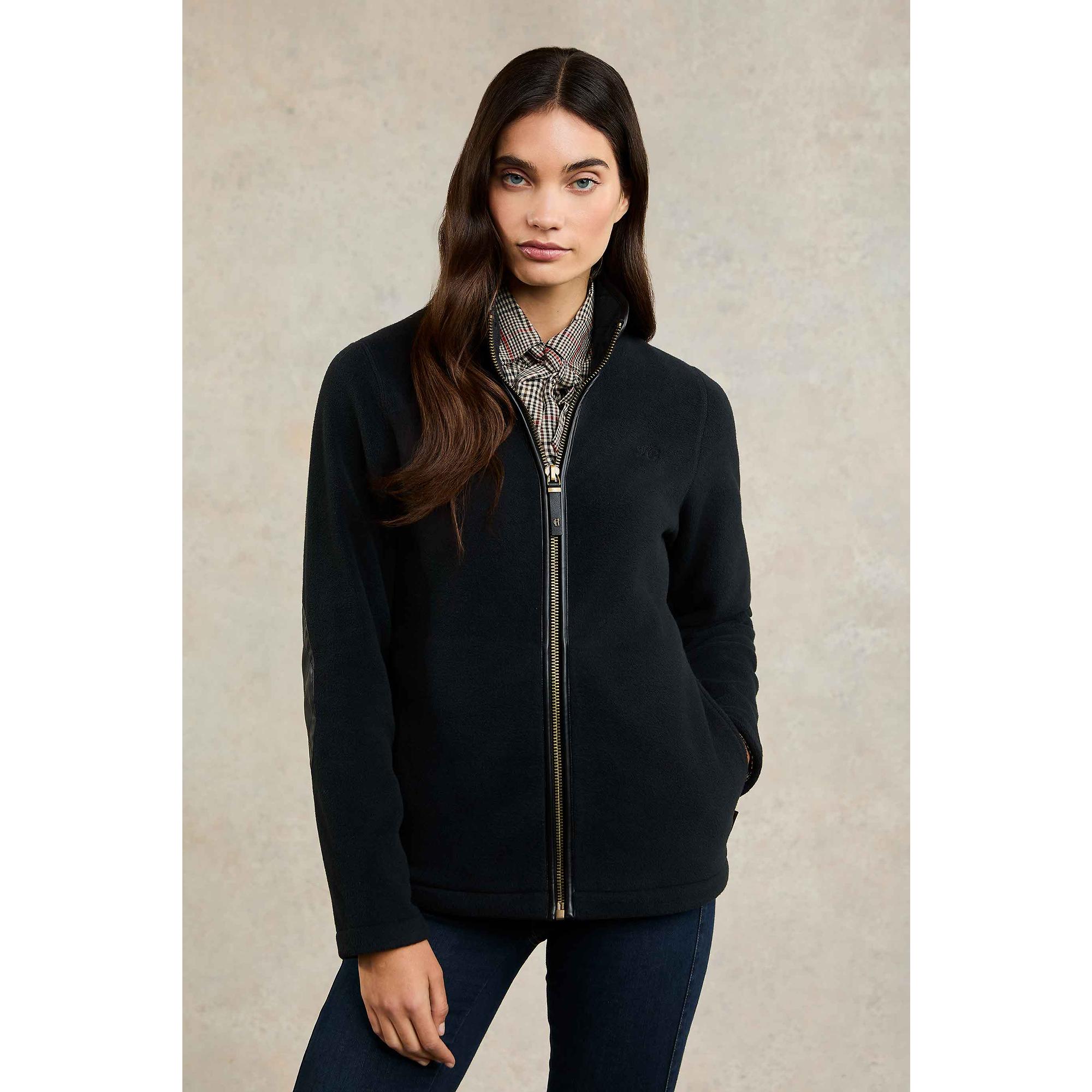 Product image 3 of 8 of Holland Cooper Women's Country Fleece Jacket - Black