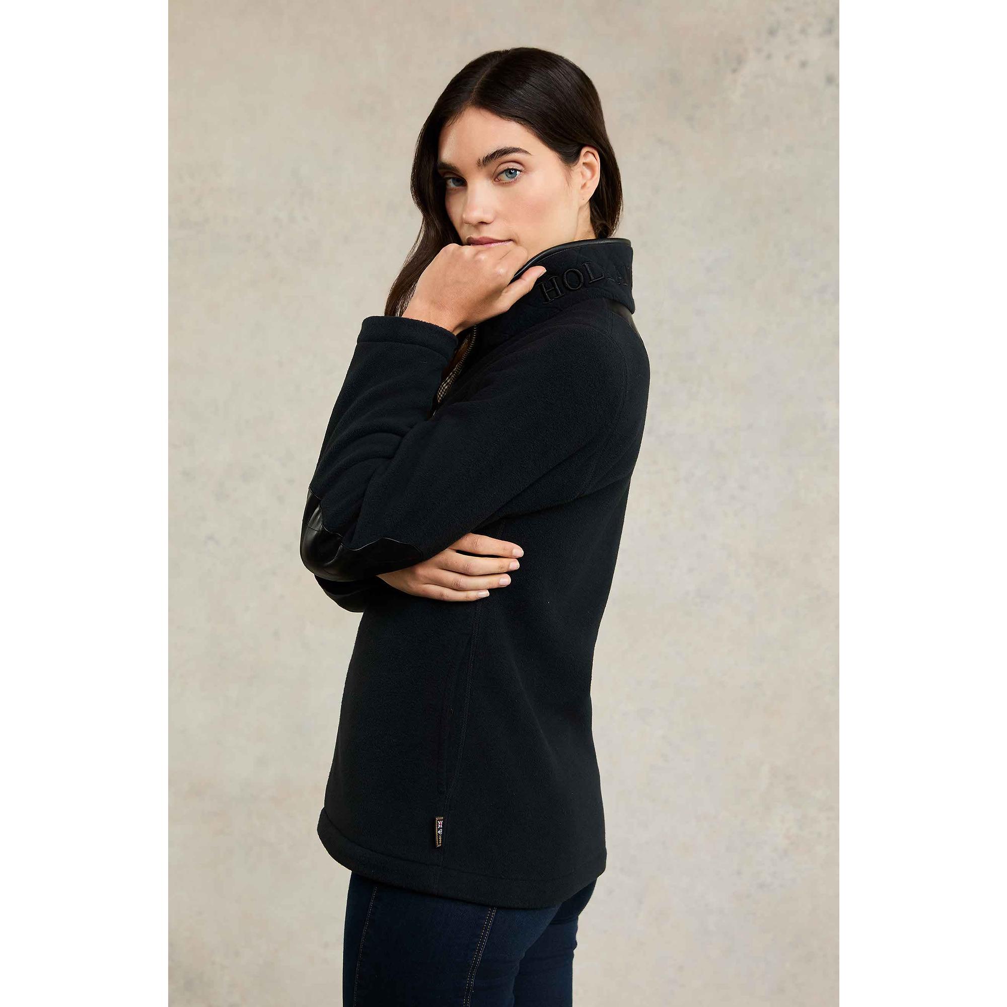 Product image 7 of 8 of Holland Cooper Women's Country Fleece Jacket - Black
