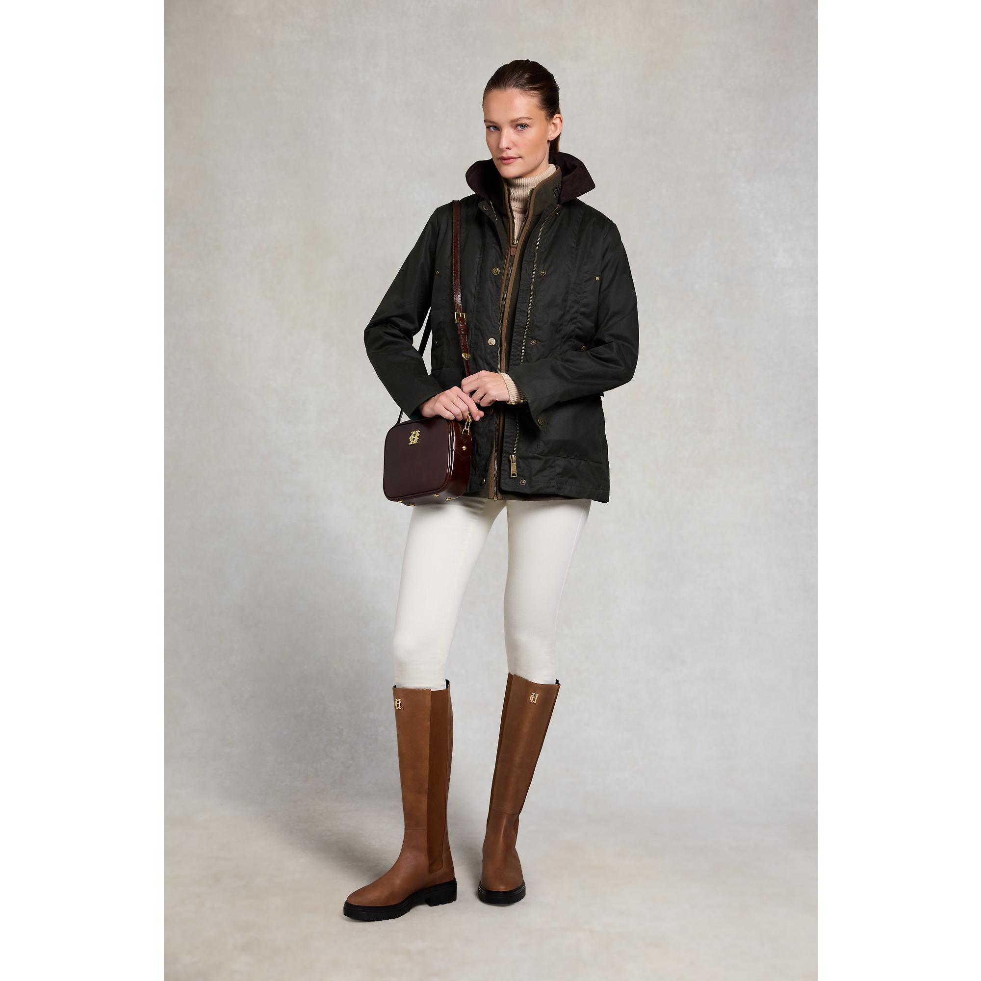 Product image 6 of 10 of Holland Cooper Women's Country Longline Fleece Gilet - Khaki