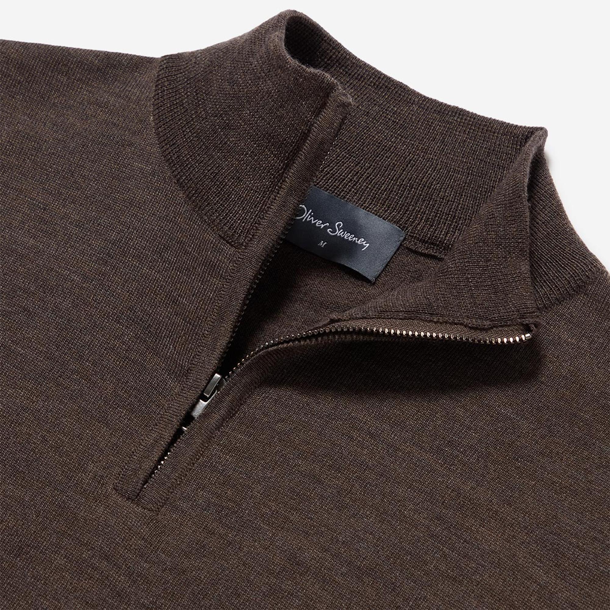 Product image 4 of 6 of Oliver Sweeney Men's Curragh Jumper - Chocolate