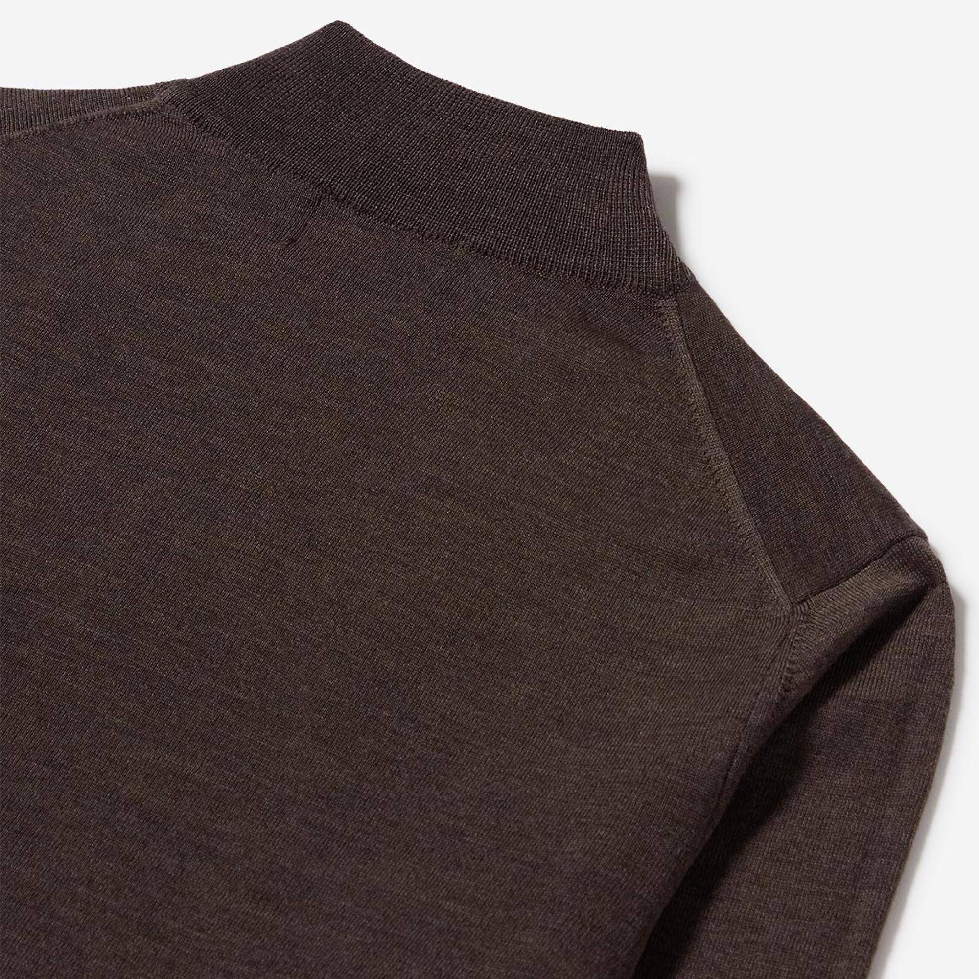 Product image 6 of 6 of Oliver Sweeney Men's Curragh Jumper - Chocolate