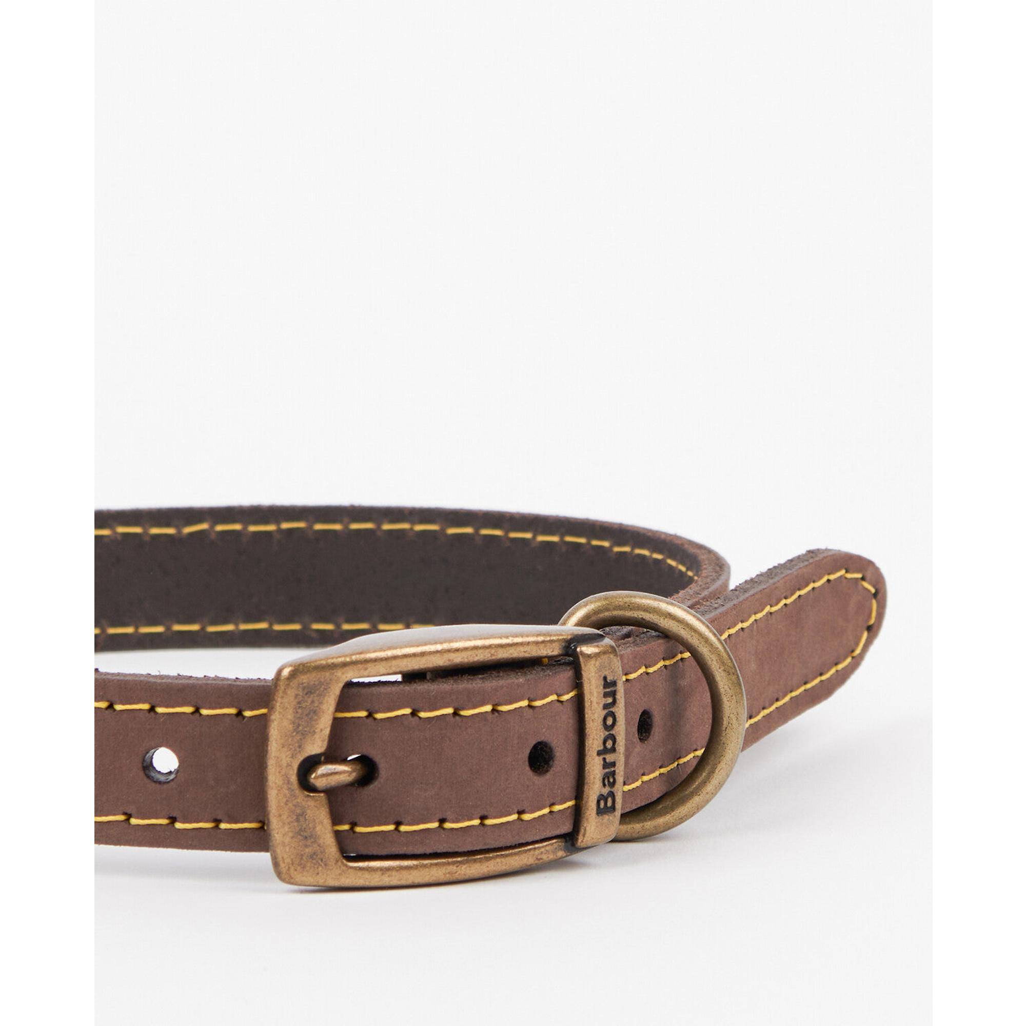 Product image 6 of 6 of Barbour Leather Dog Collar - Brown