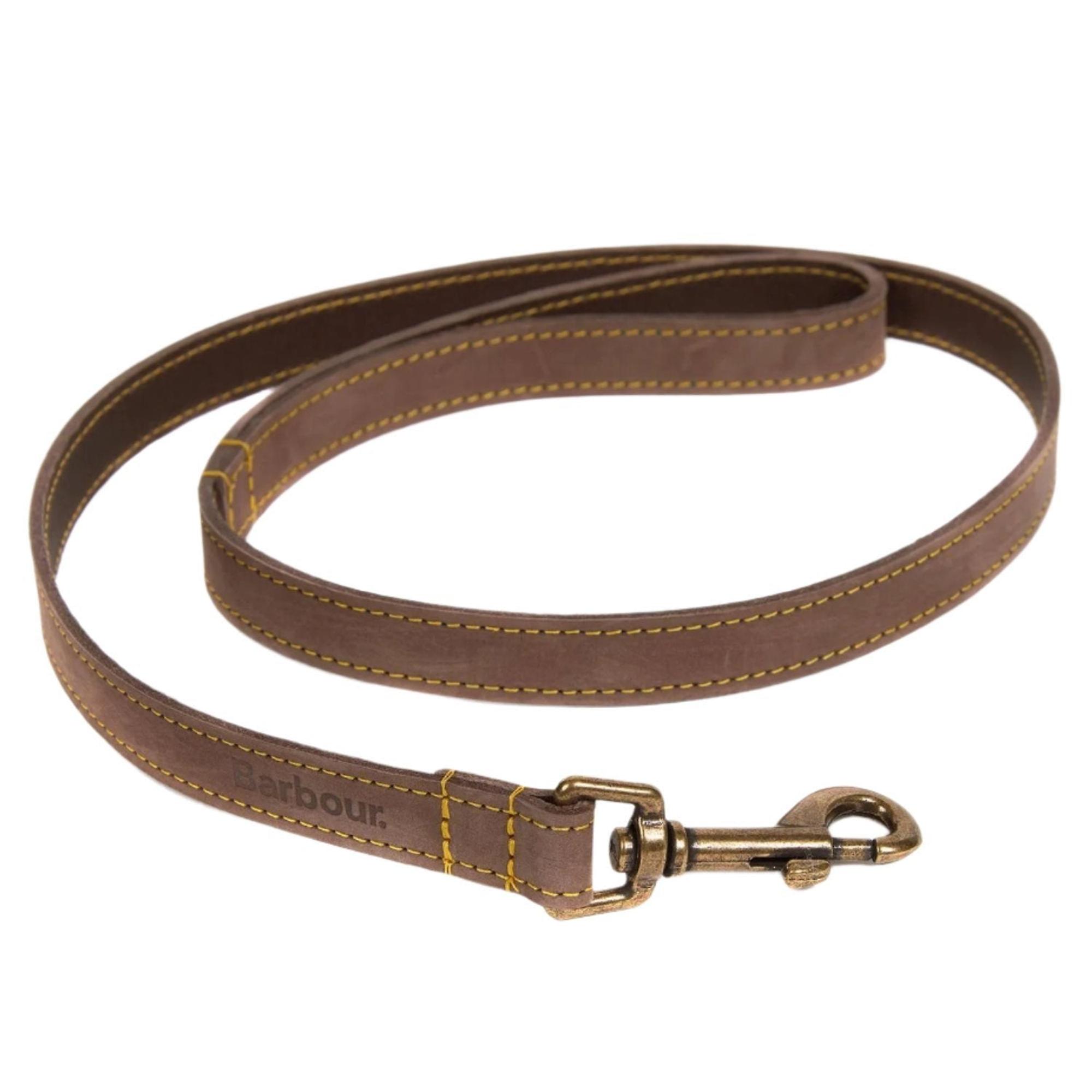 Product image 1 of 6 of Barbour Leather Dog Lead - Brown
