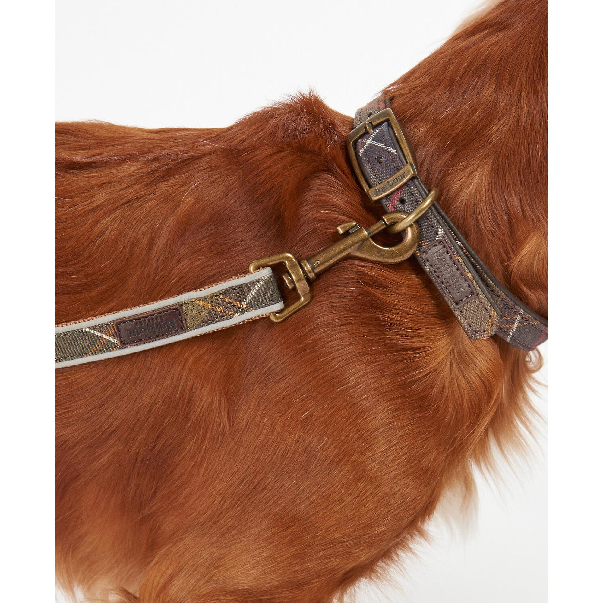 Product image 4 of 7 of Barbour Reflective Tartan Dog Lead - Classic Tartan