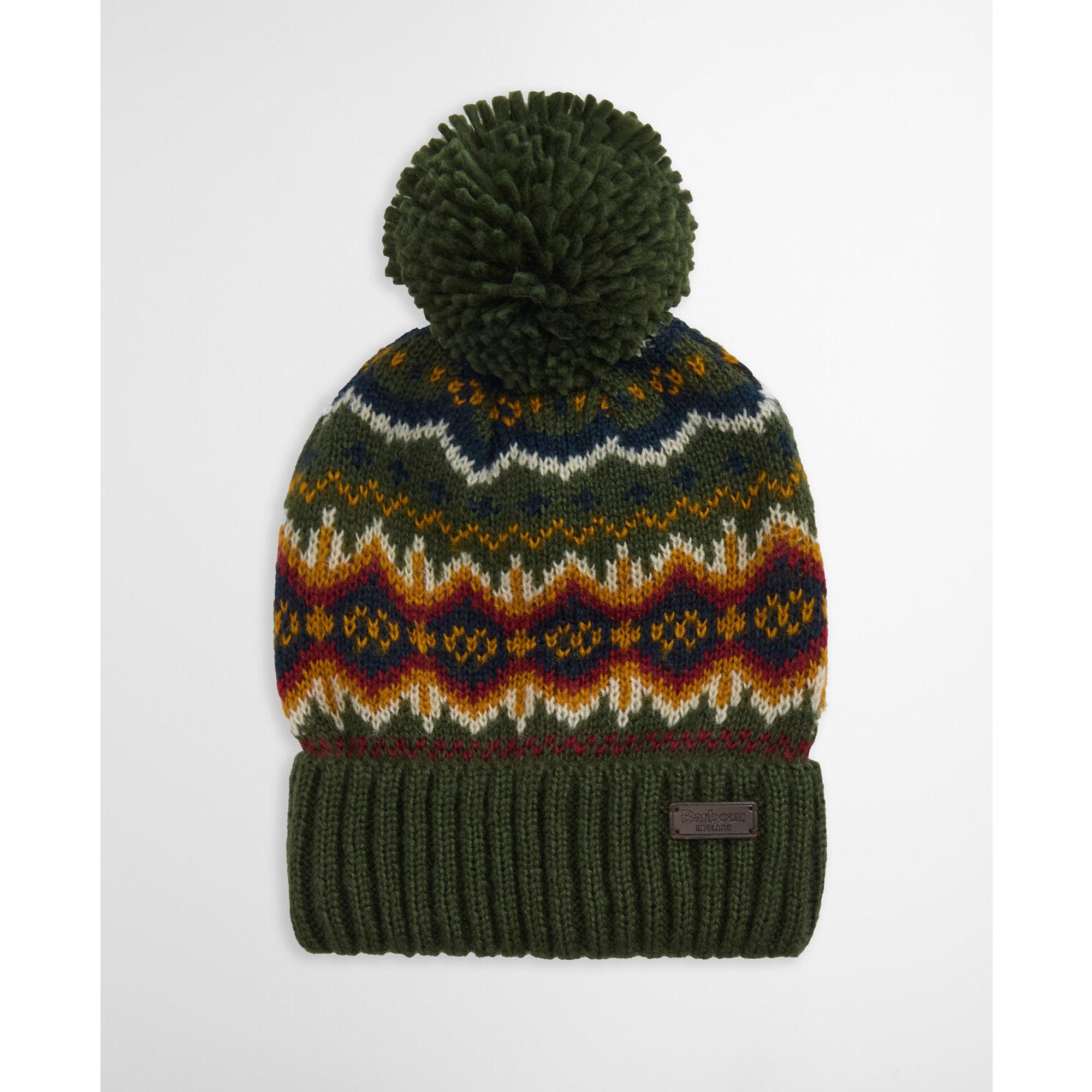 Product image 5 of 8 of Barbour Case Fair Isle Dog Gift Set - Olive