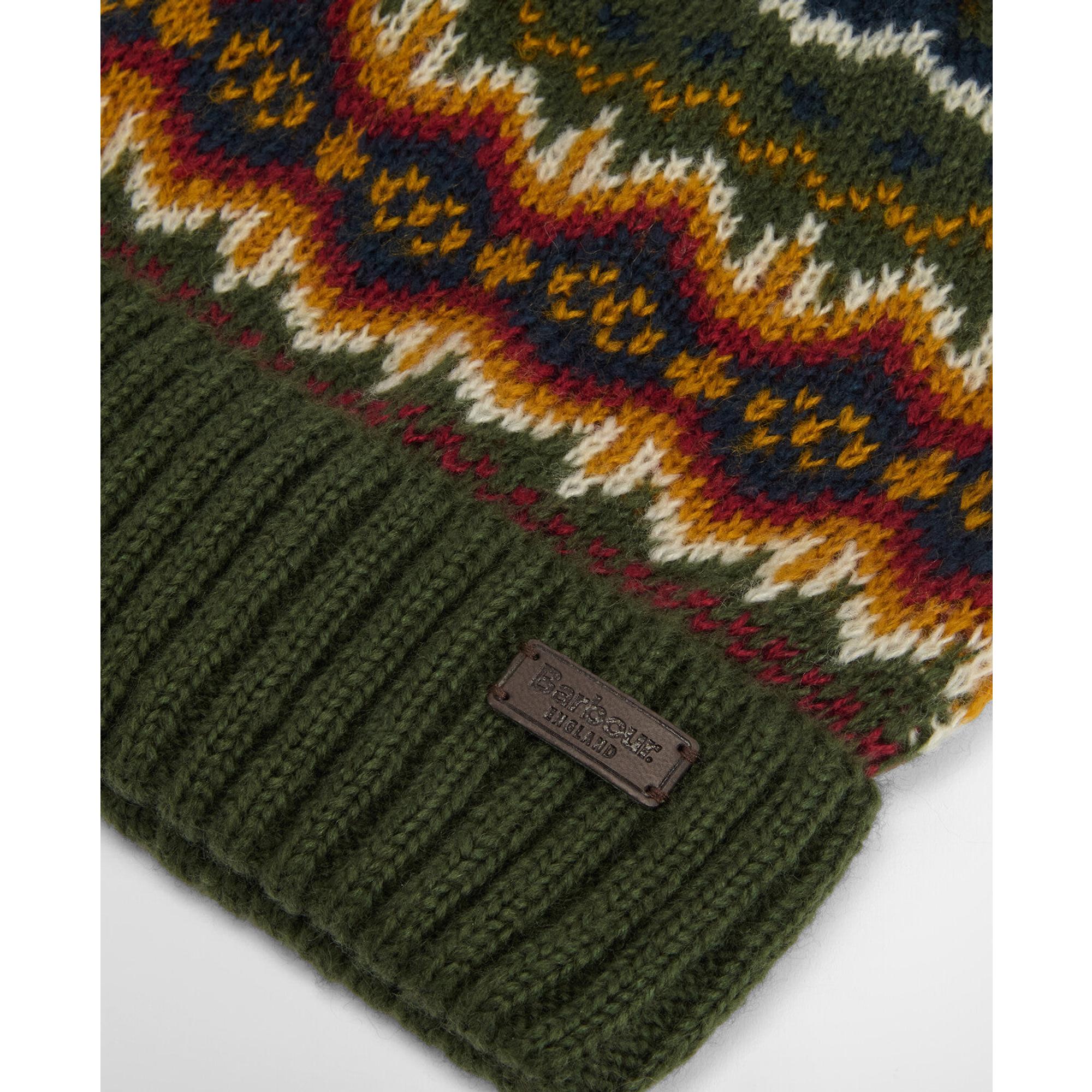 Product image 7 of 8 of Barbour Case Fair Isle Dog Gift Set - Olive