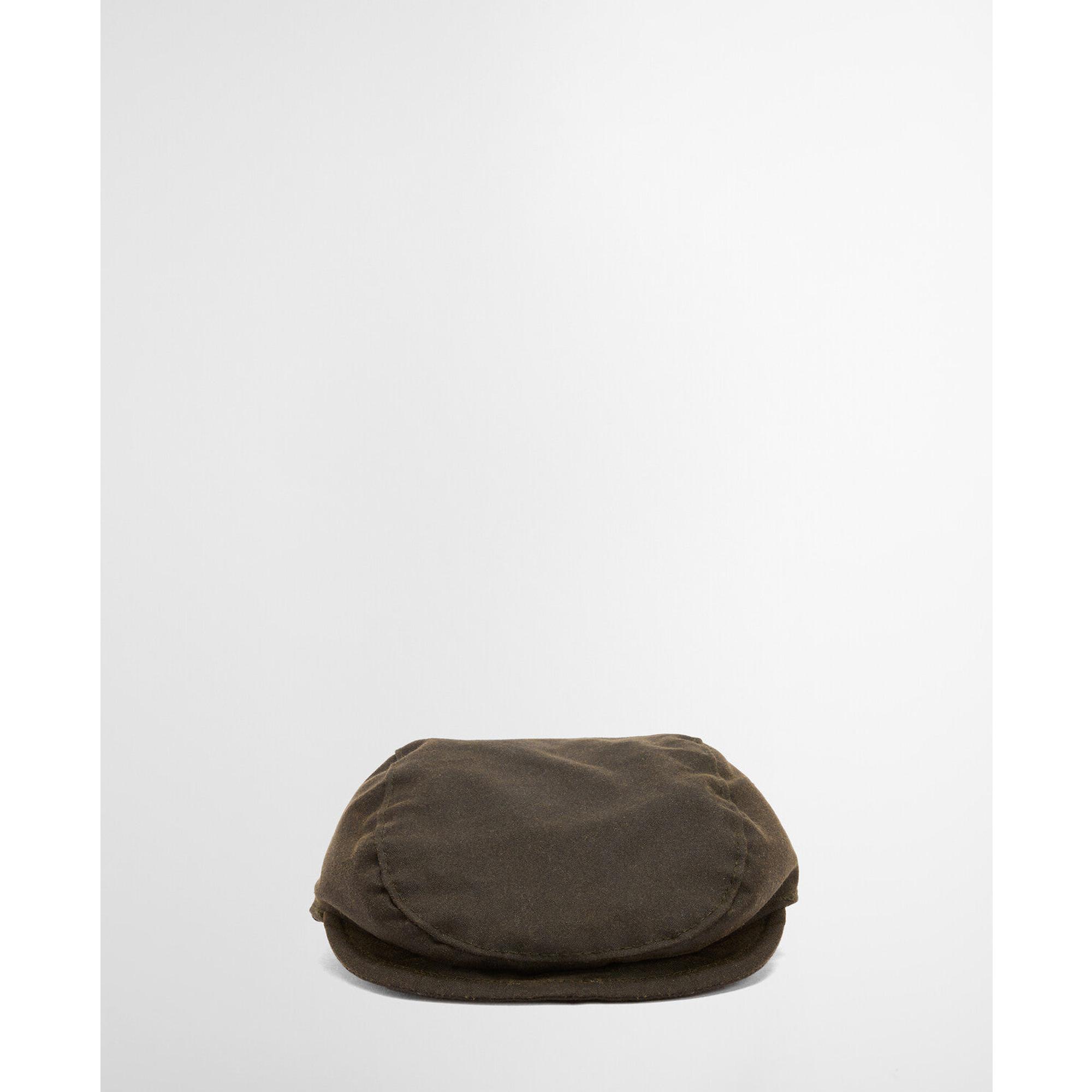 Product image 4 of 10 of Barbour Dog Wax Flat Cap - Olive