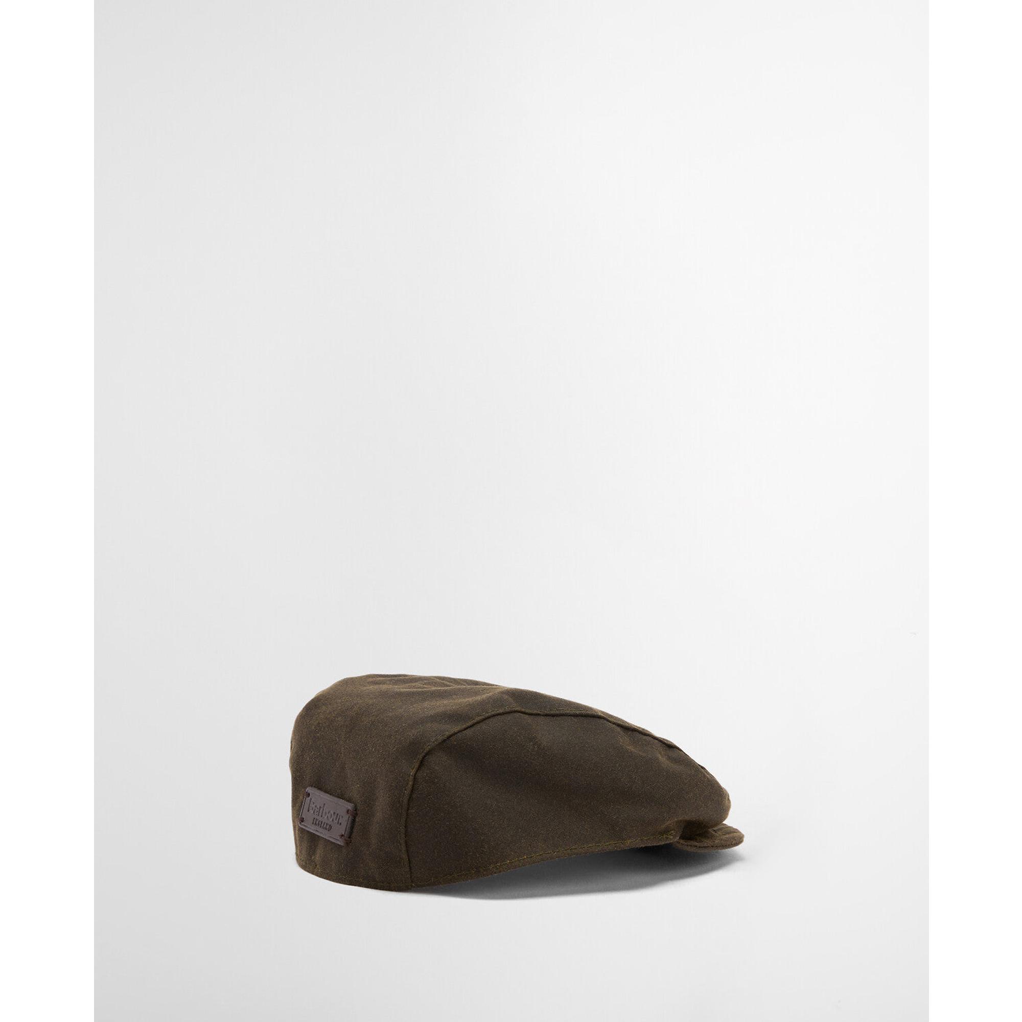 Product image 5 of 10 of Barbour Dog Wax Flat Cap - Olive