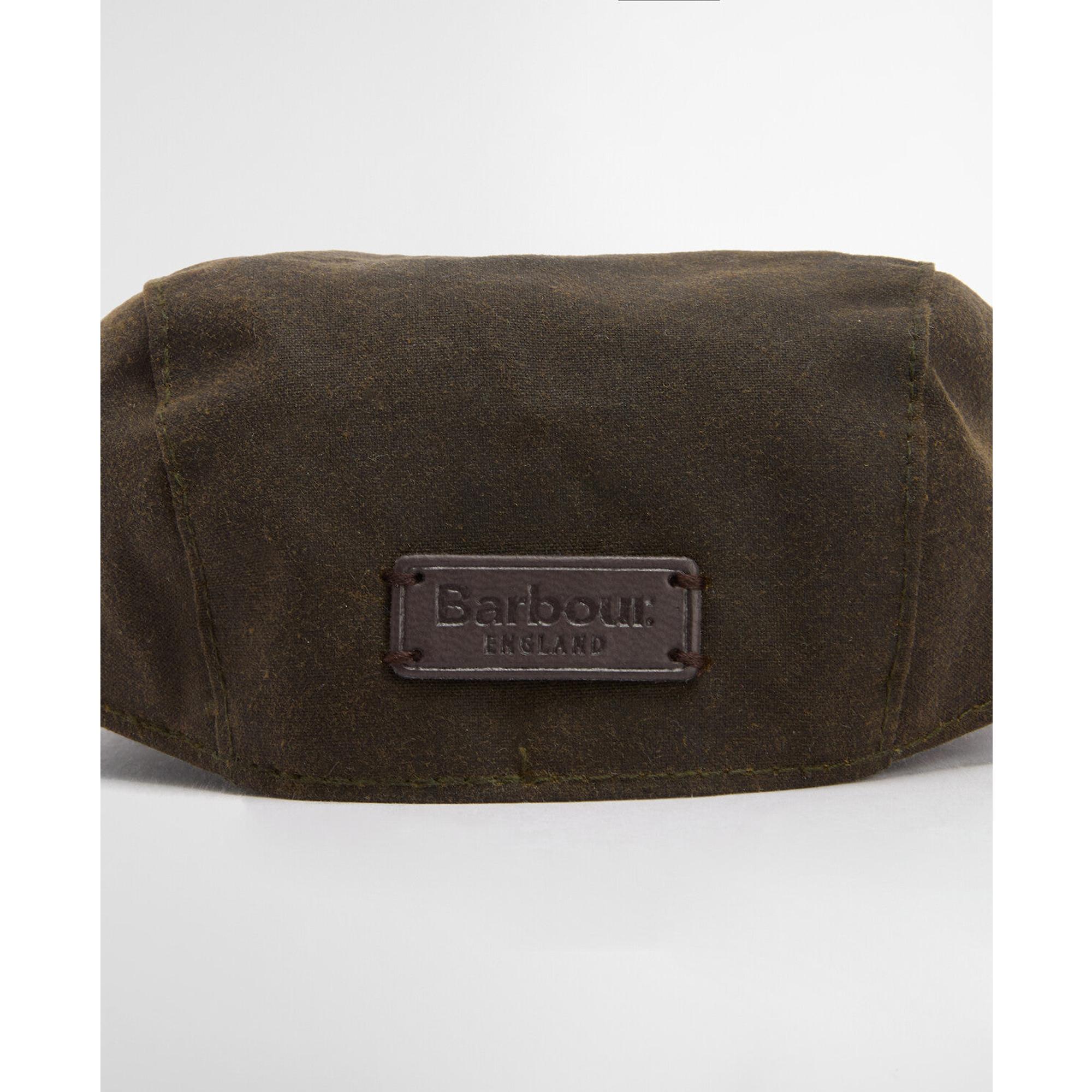 Product image 6 of 10 of Barbour Dog Wax Flat Cap - Olive