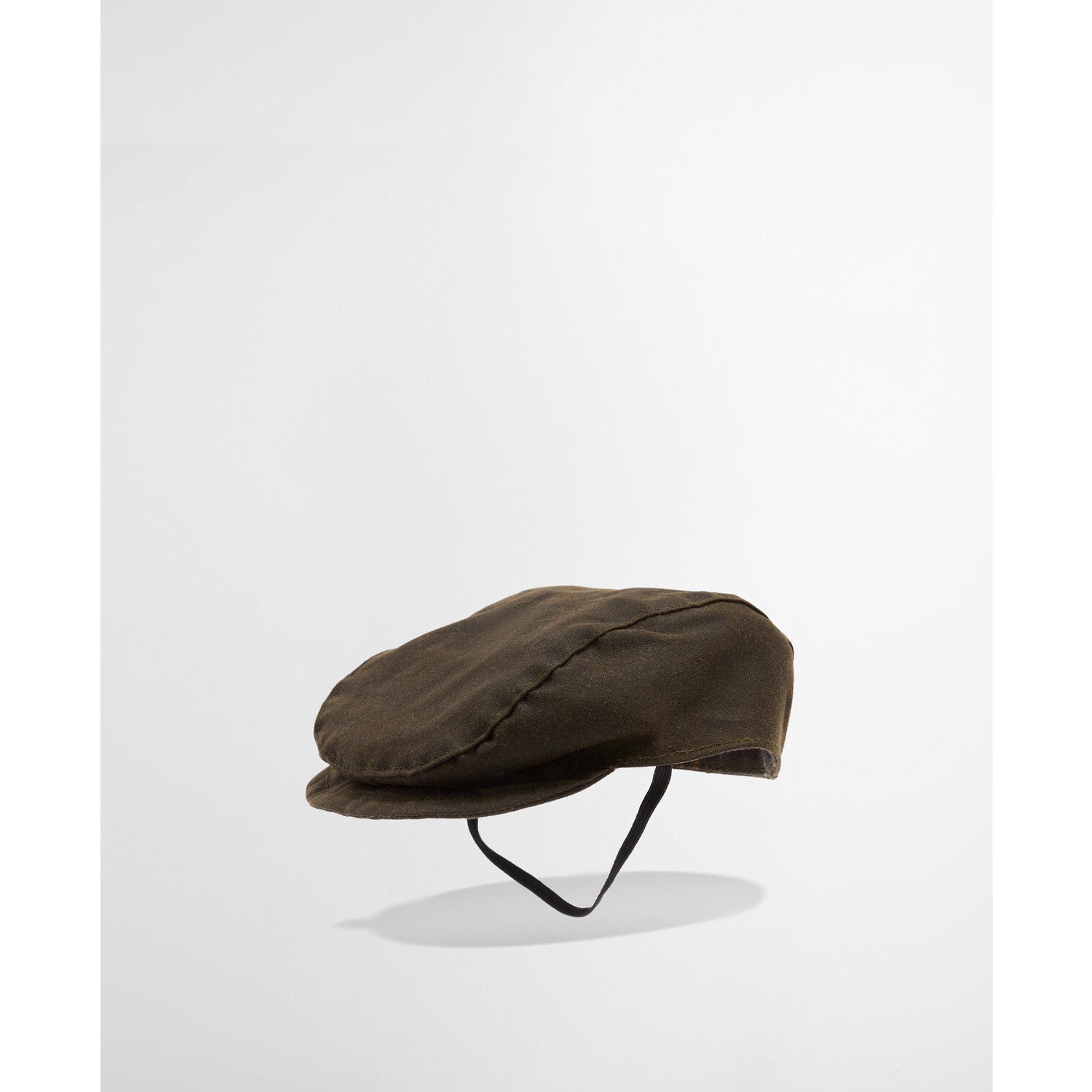 Product image 7 of 10 of Barbour Dog Wax Flat Cap - Olive