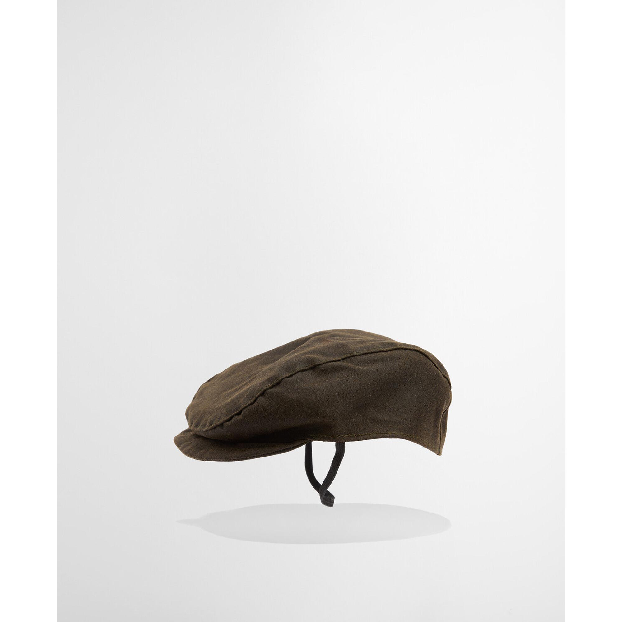 Product image 9 of 10 of Barbour Dog Wax Flat Cap - Olive