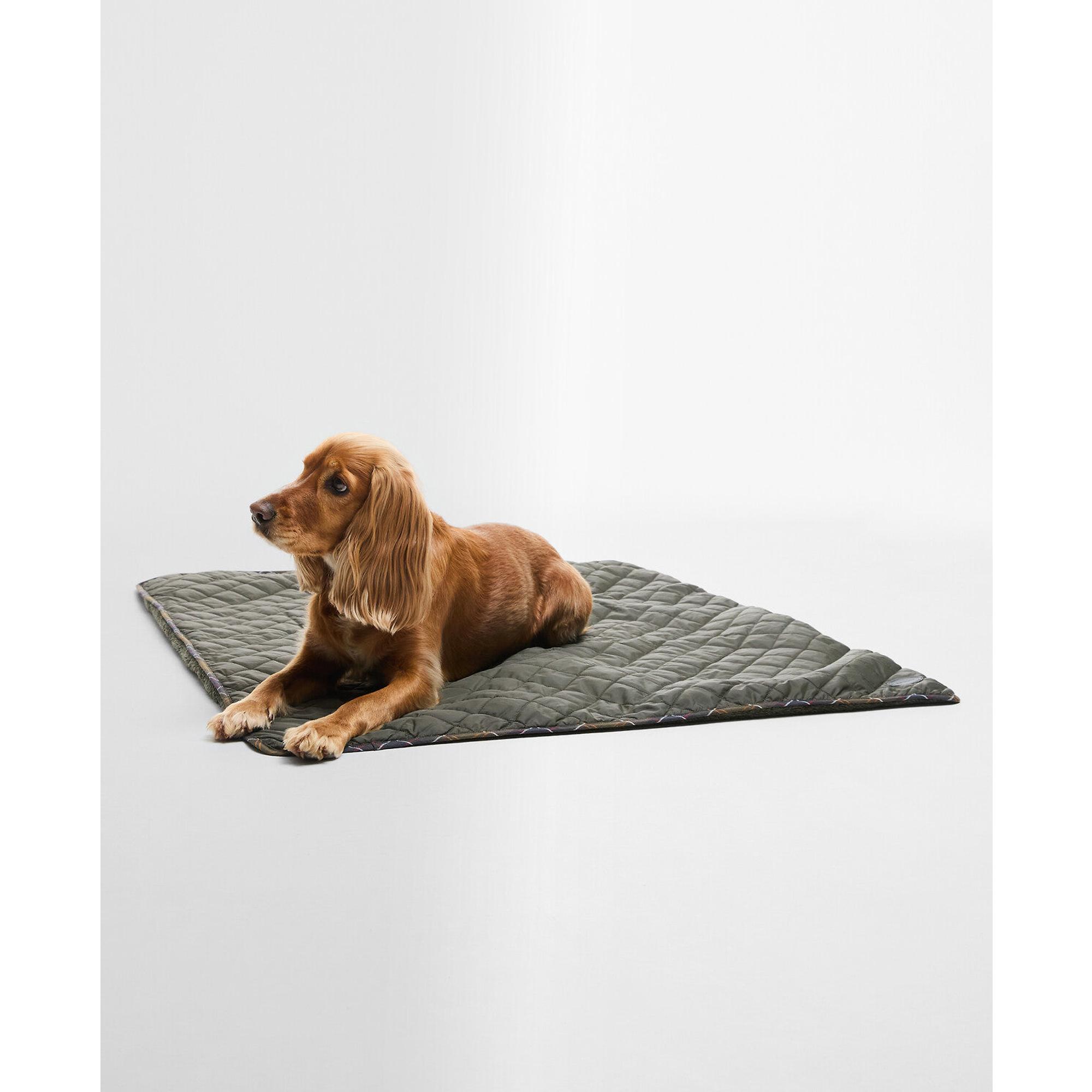 Product image 2 of 6 of Barbour Dog Quilt & Fleece Blanket - Olive
