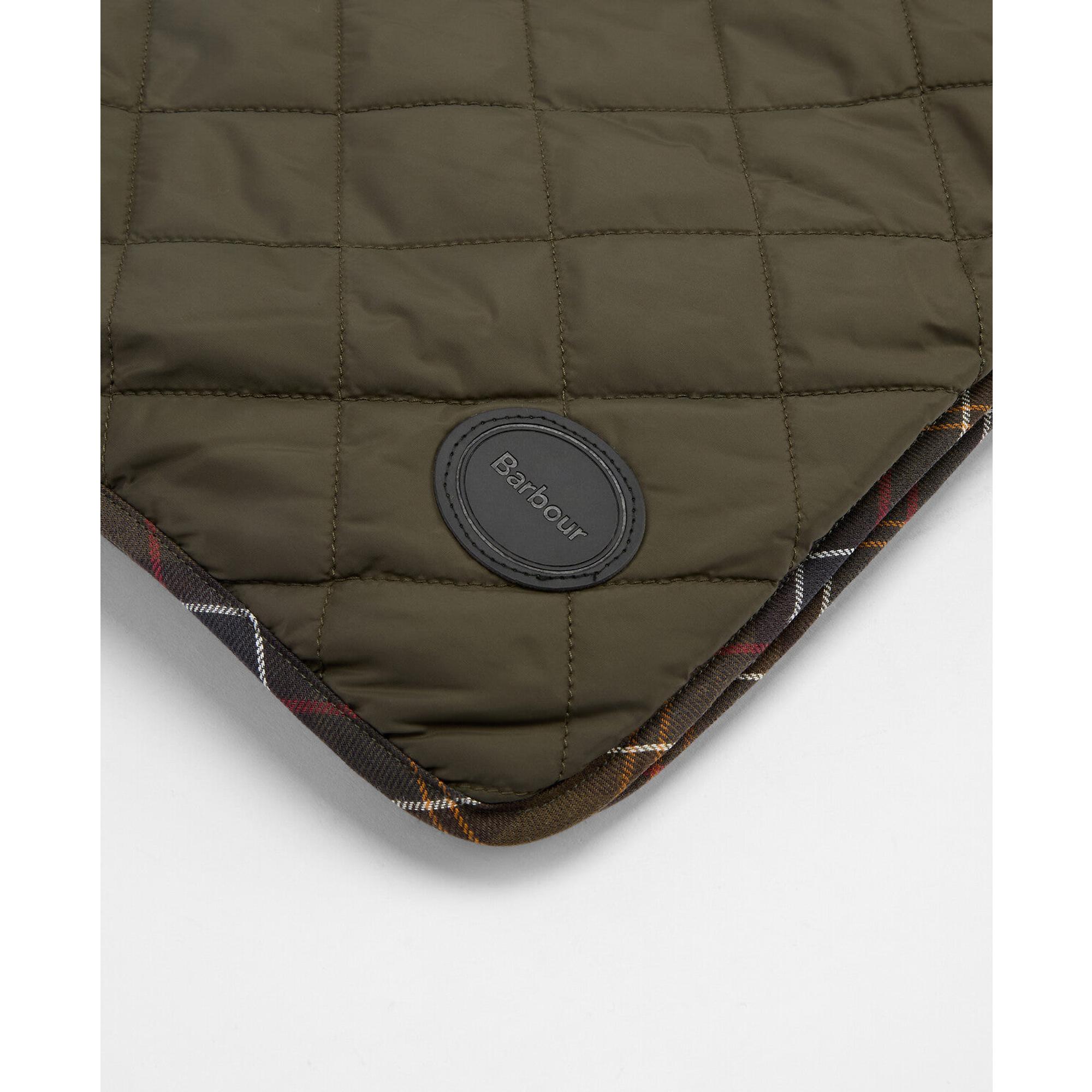 Product image 4 of 6 of Barbour Dog Quilt & Fleece Blanket - Olive