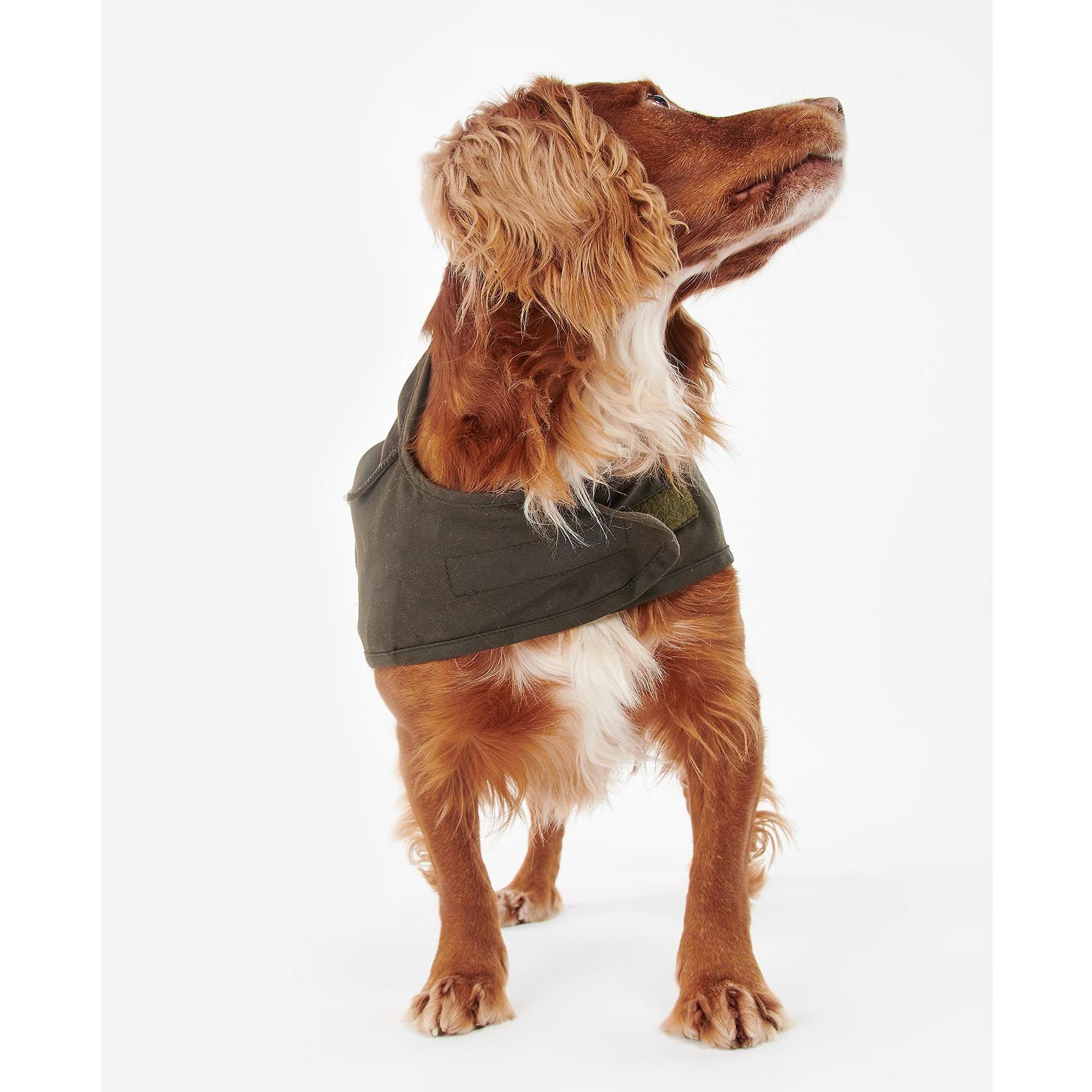 Product image 6 of 8 of Barbour 2 in 1 Wax Dog Coat - Olive
