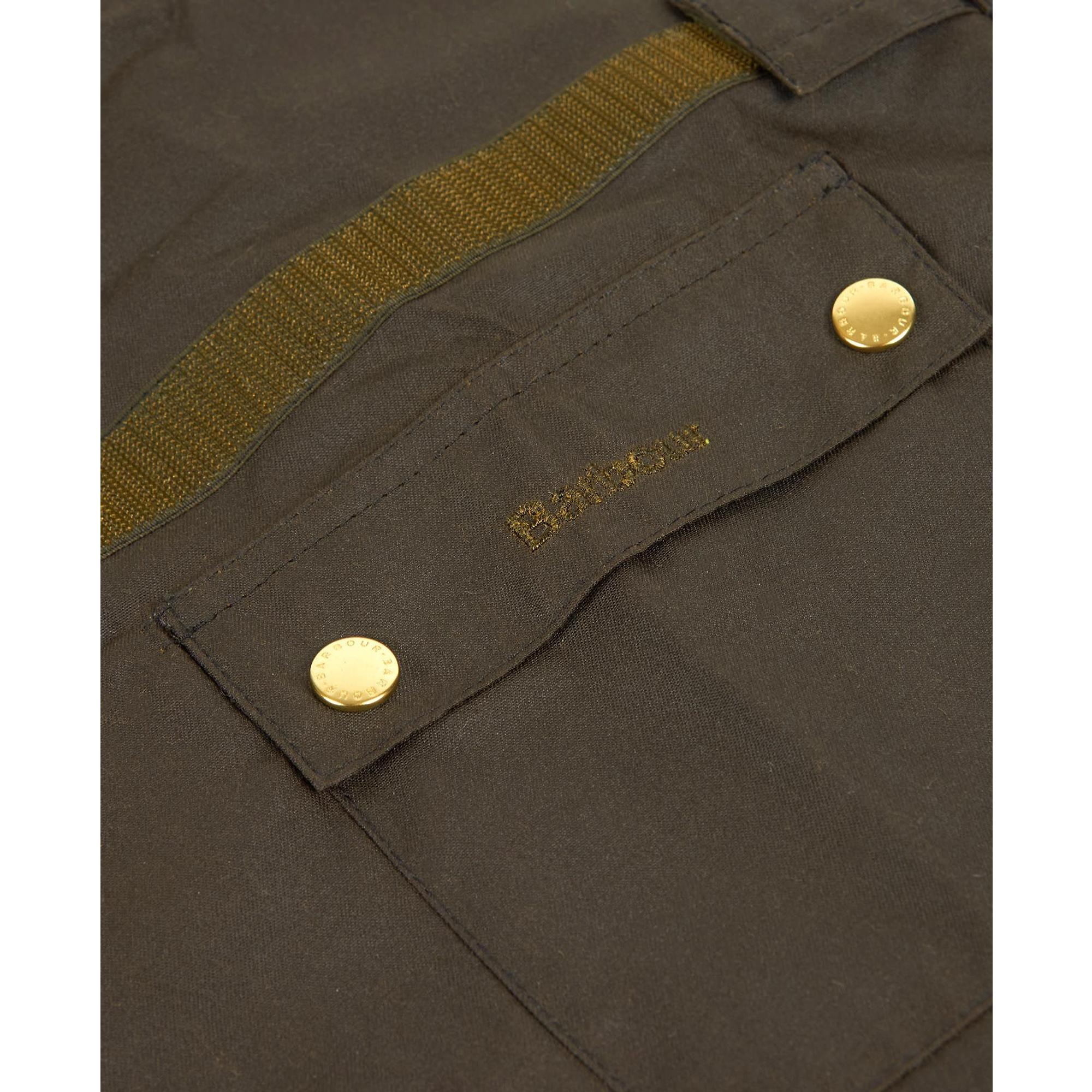 Product image 4 of 8 of Barbour 2 in 1 Wax Dog Coat - Olive