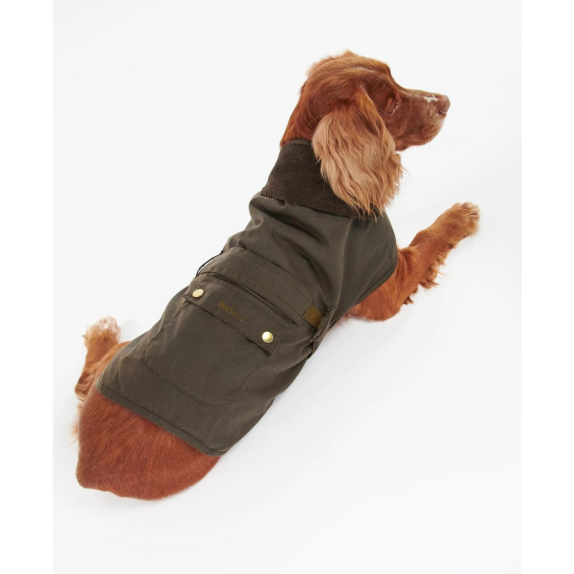 Product image 7 of 8 of Barbour 2 in 1 Wax Dog Coat - Olive