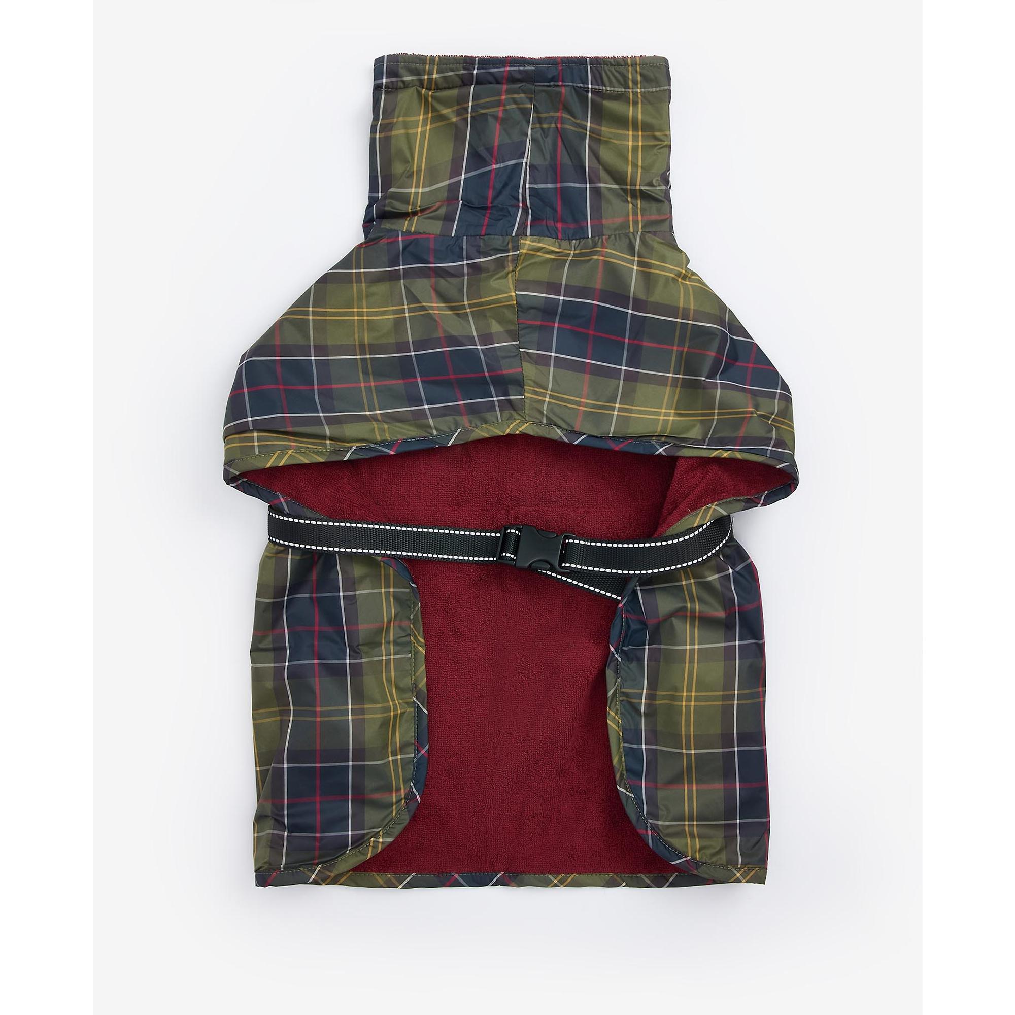 Product image 3 of 6 of Barbour Tartan Dog Drying Robe - Classic Tartan