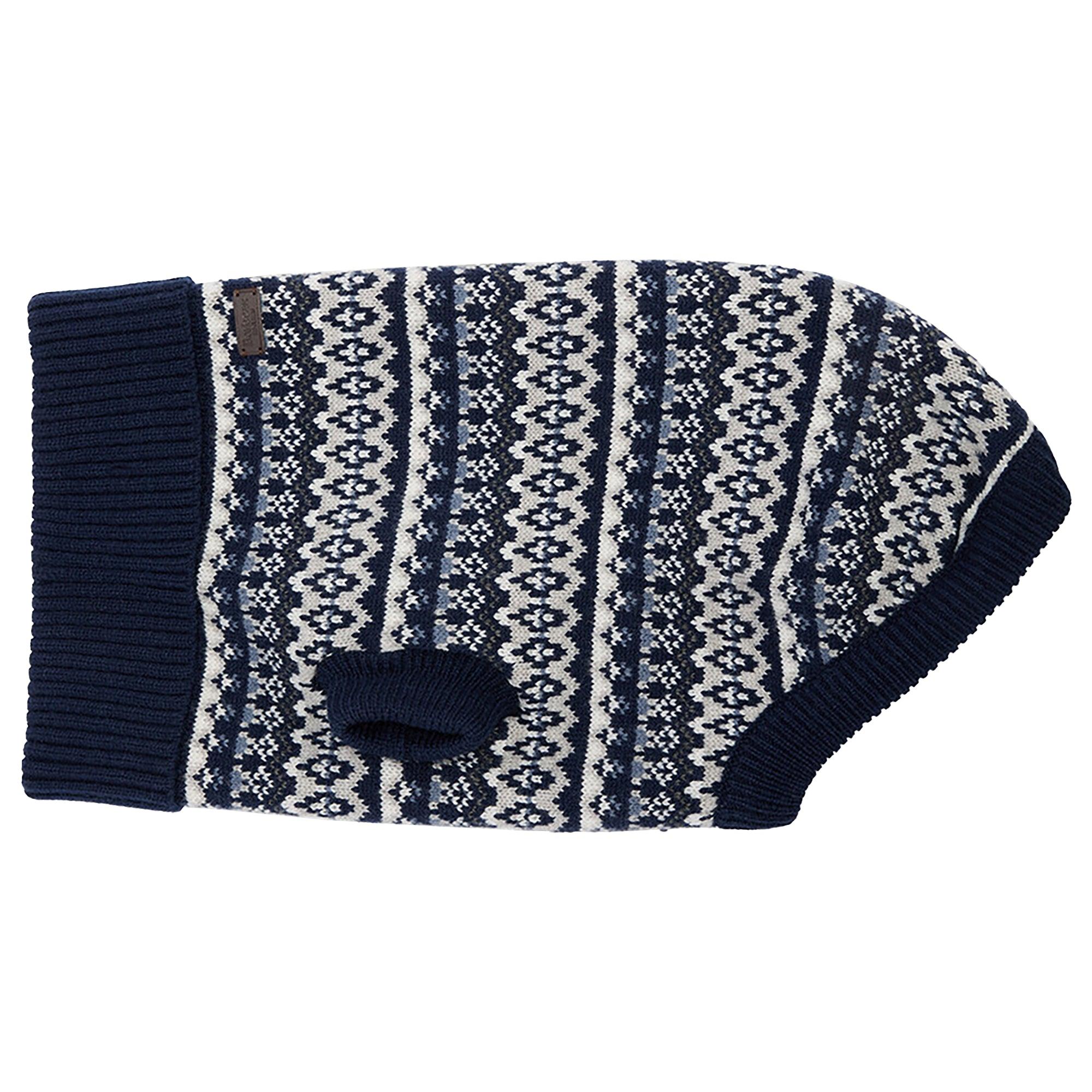Product image 1 of 5 of Barbour Marlow Fair Isle Dog Jumper - Navy