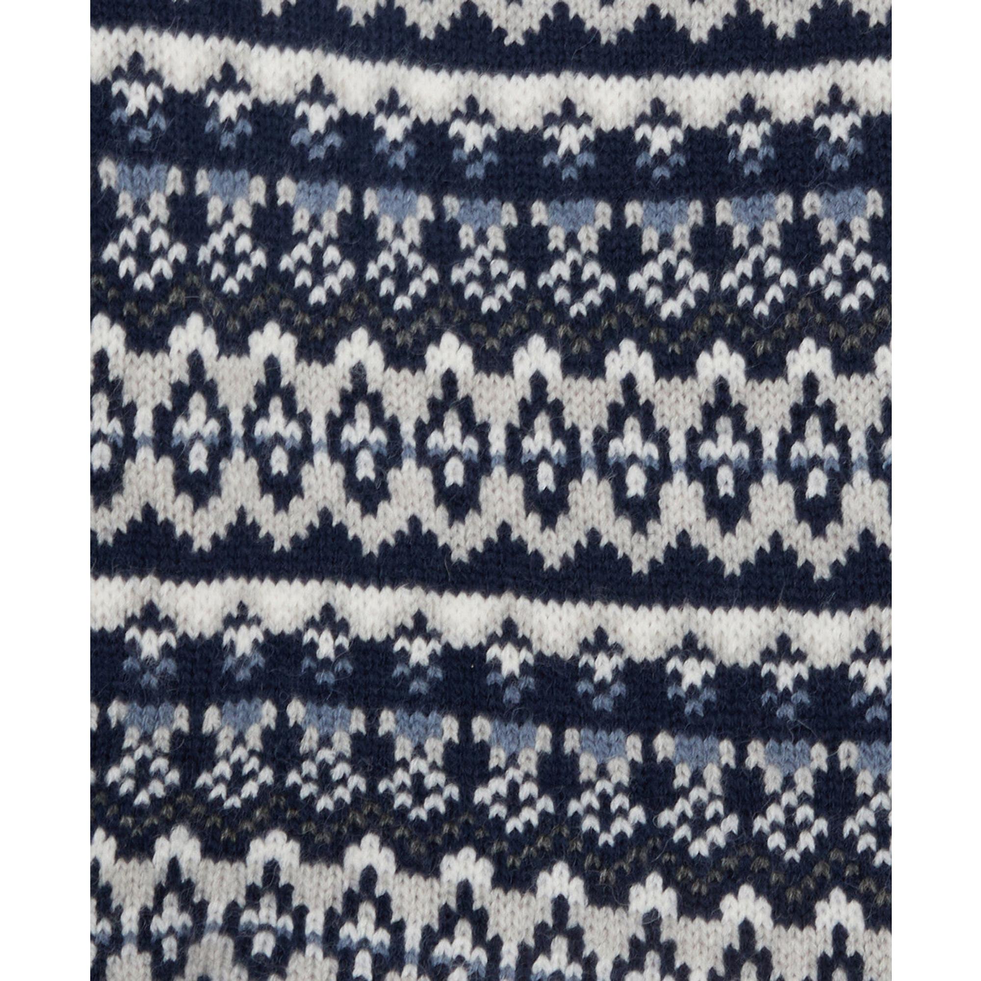 Product image 5 of 5 of Barbour Marlow Fair Isle Dog Jumper - Navy