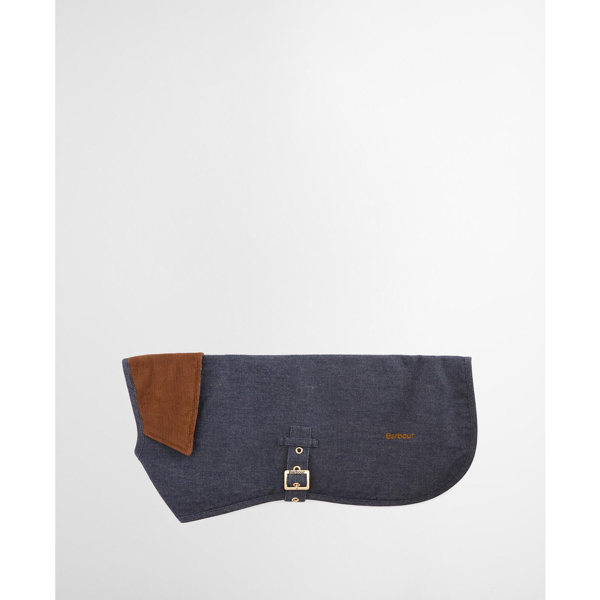 Product image 4 of 8 of Barbour Denim Drywax Dog Coat - Indigo