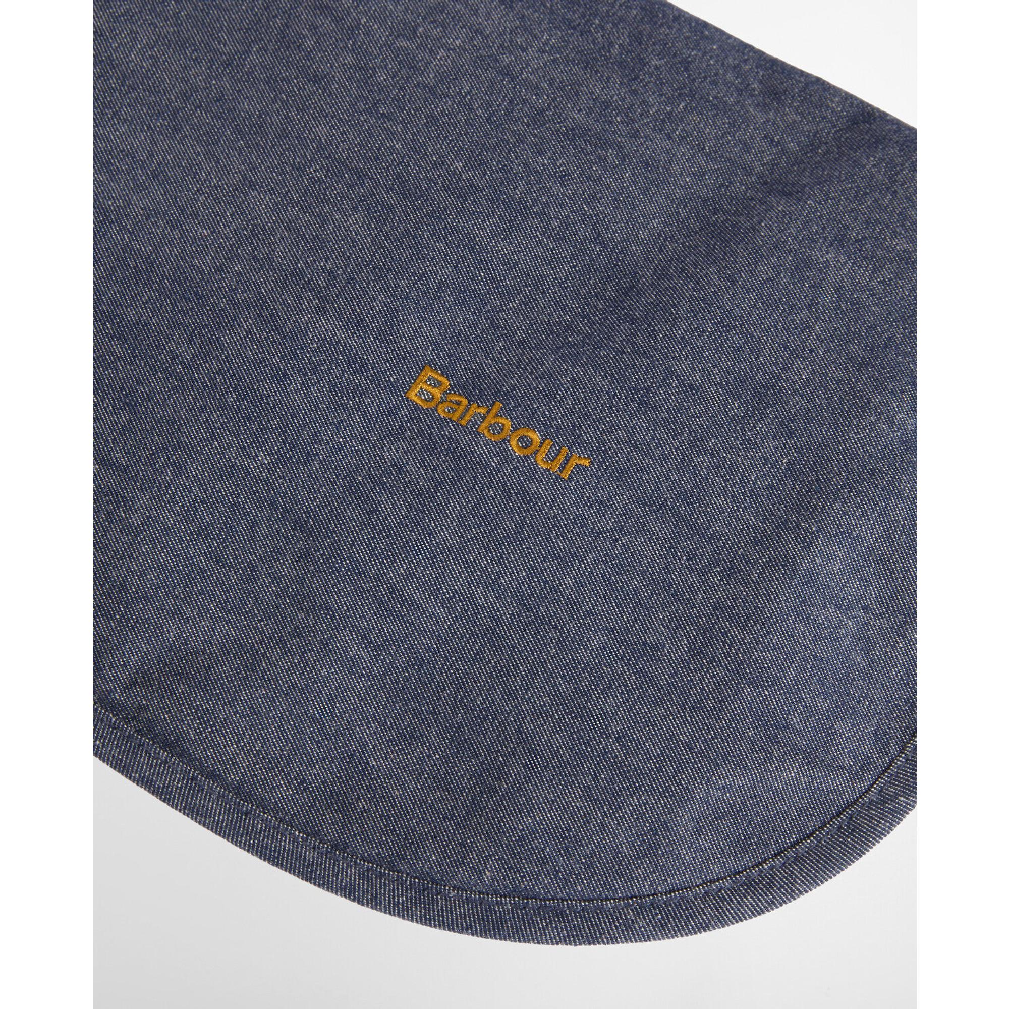 Product image 7 of 8 of Barbour Denim Drywax Dog Coat - Indigo