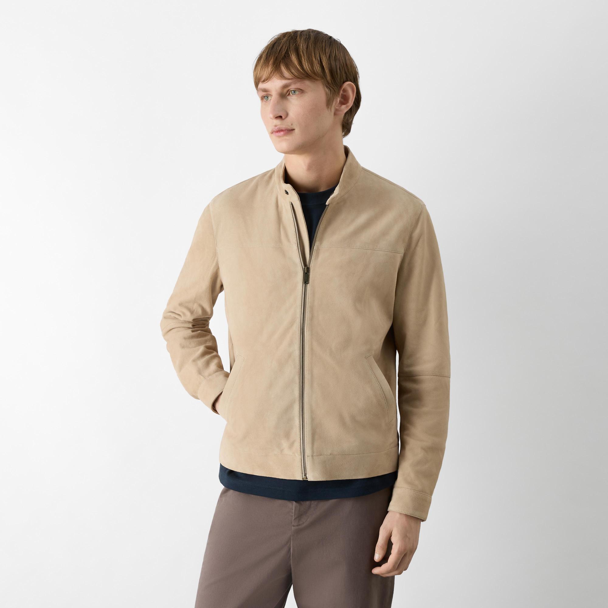 Product image 2 of 11 of Oliver Sweeney Men's Dimson Suede Biker Jacket - Sand
