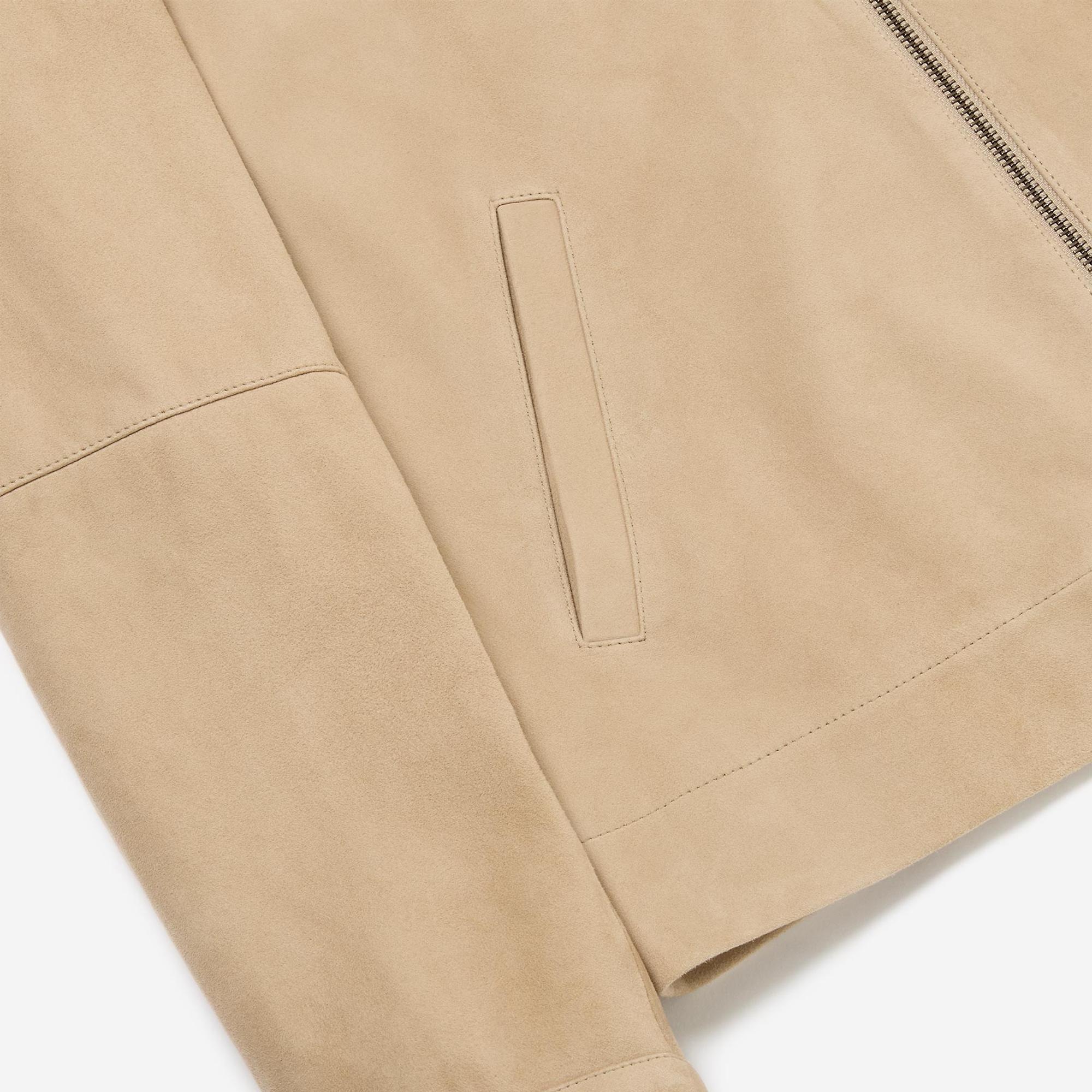 Product image 10 of 11 of Oliver Sweeney Men's Dimson Suede Biker Jacket - Sand