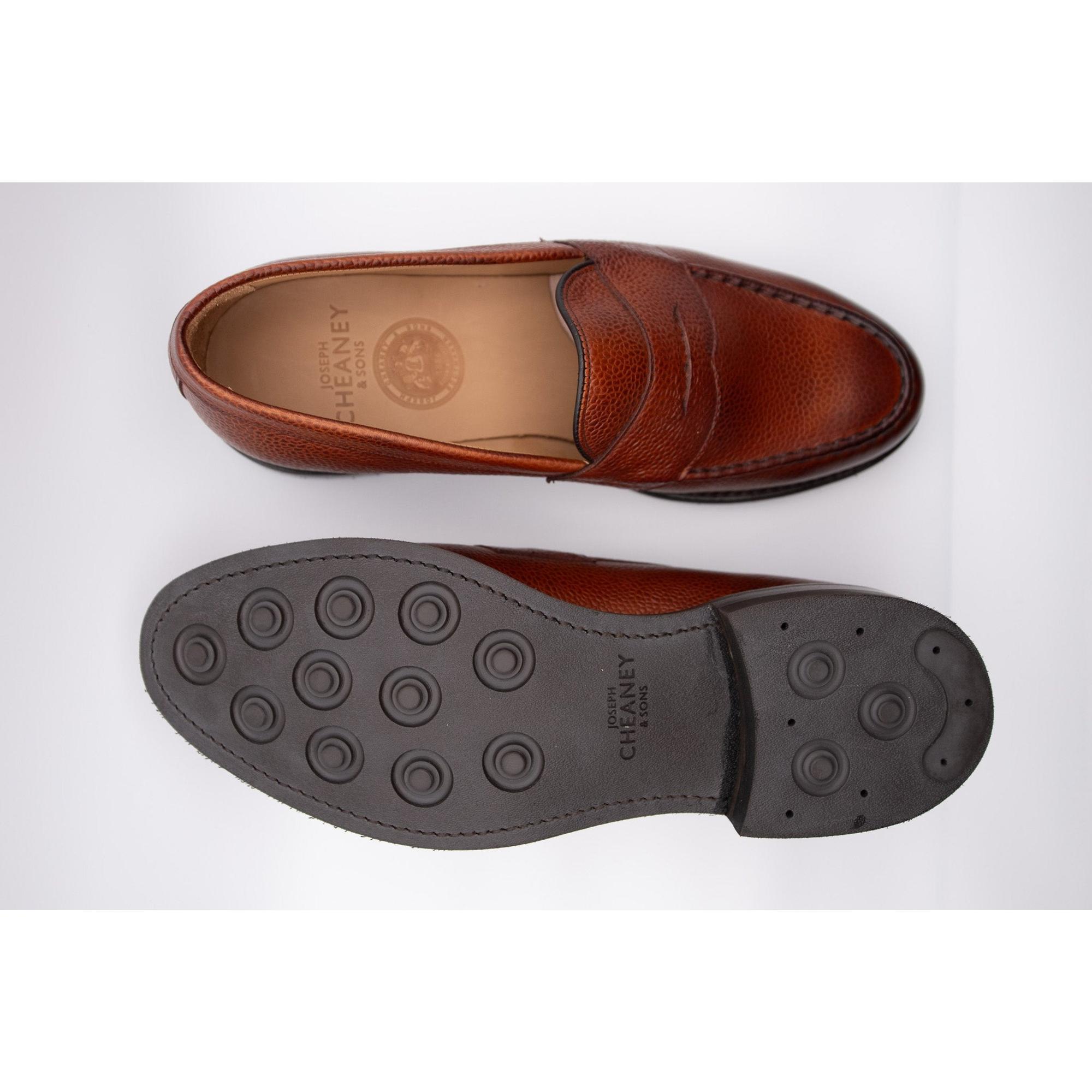 Product image 6 of 6 of Cheaney Men's Howard R Loafers - Mahogany Grain Leather