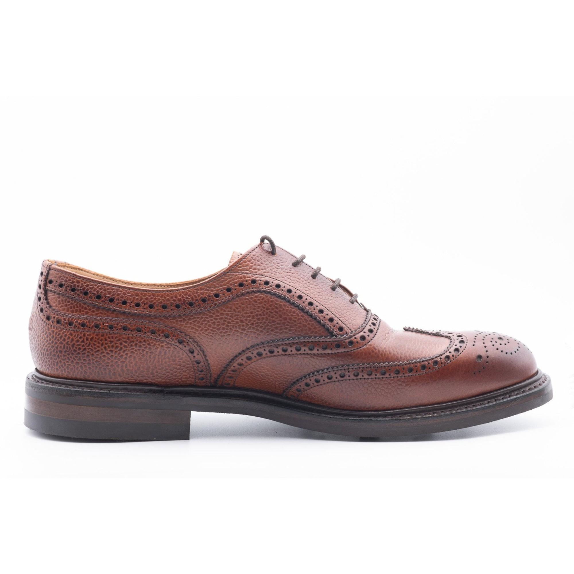 Product image 1 of 5 of Cheaney Men's Hythe II R Wingcap Oxford Brogues - Mahogany Grain Leather