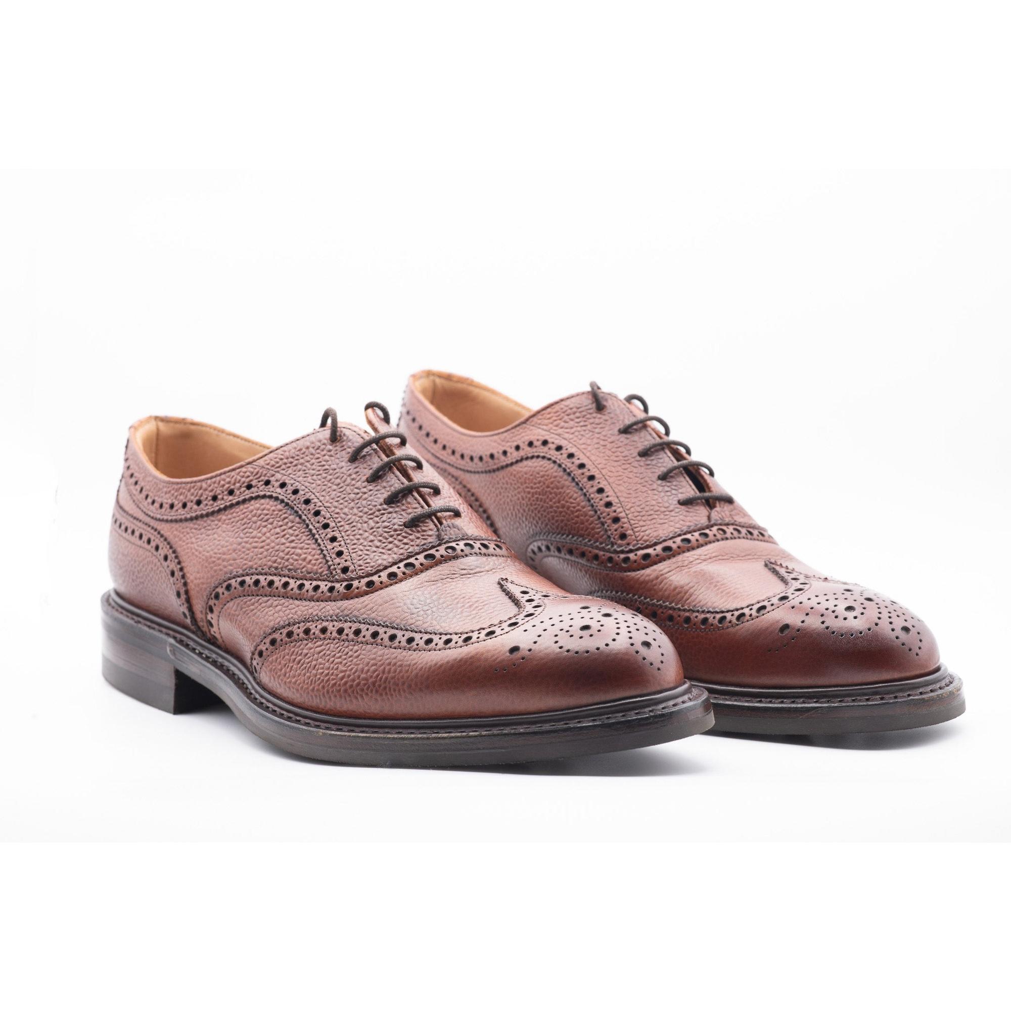 Product image 3 of 5 of Cheaney Men's Hythe II R Wingcap Oxford Brogues - Mahogany Grain Leather