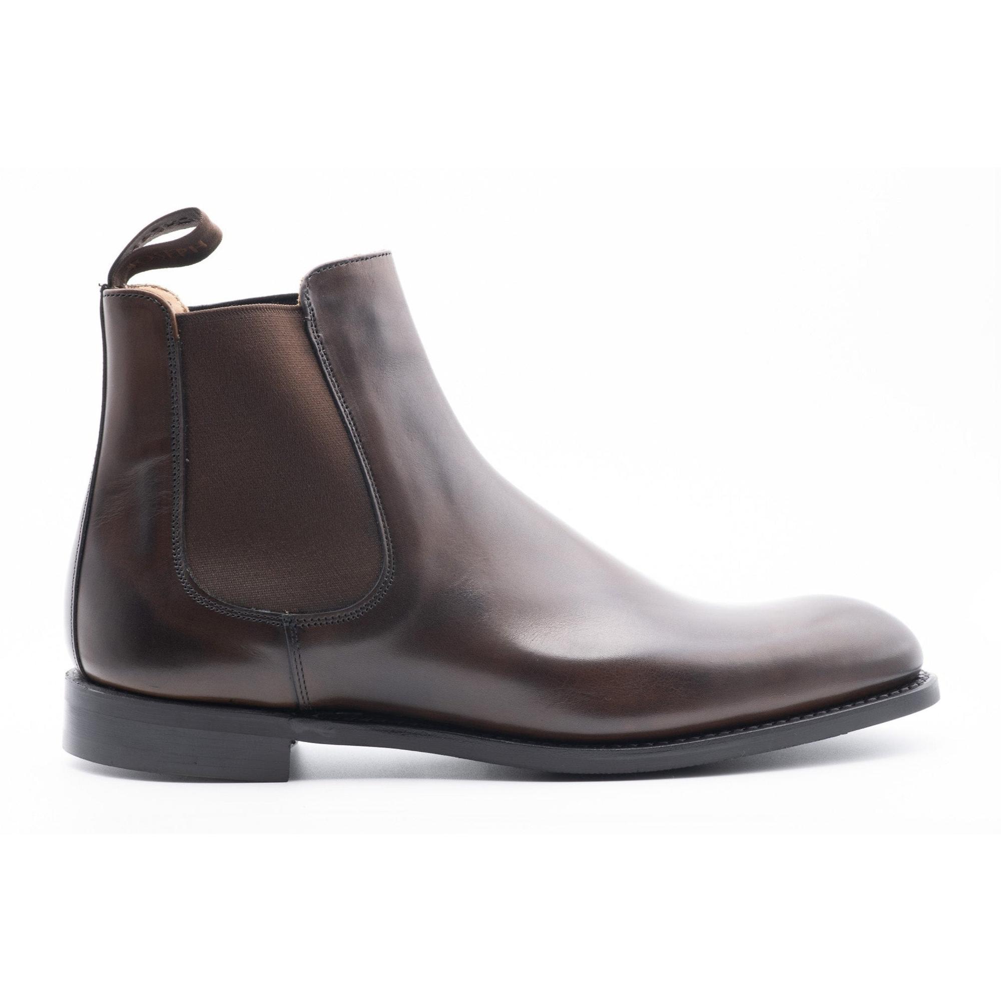 Product image 1 of 5 of Cheaney Men's Godfrey D Chelsea Boots - Mocha Calf Leather