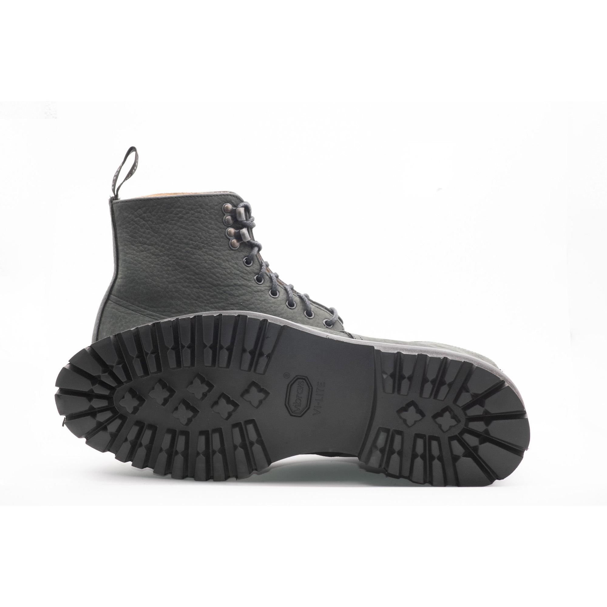 Product image 4 of 4 of Cheaney Men's Brixton M Apron Derby Boots - Black Grain Nubuck