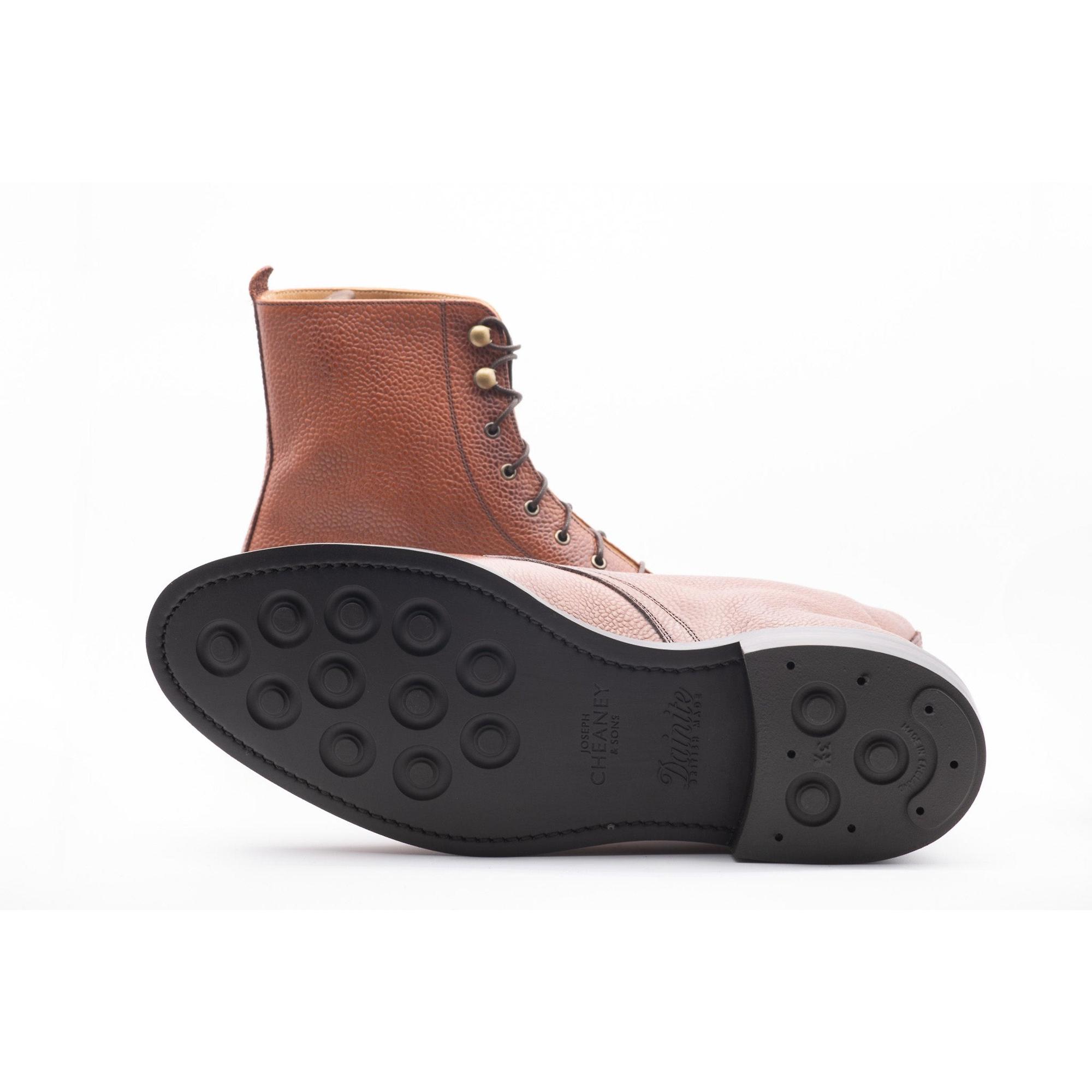 Product image 6 of 6 of Cheaney Men's Elliott II R Capped Derby Boots - Mahogany Grain Leather